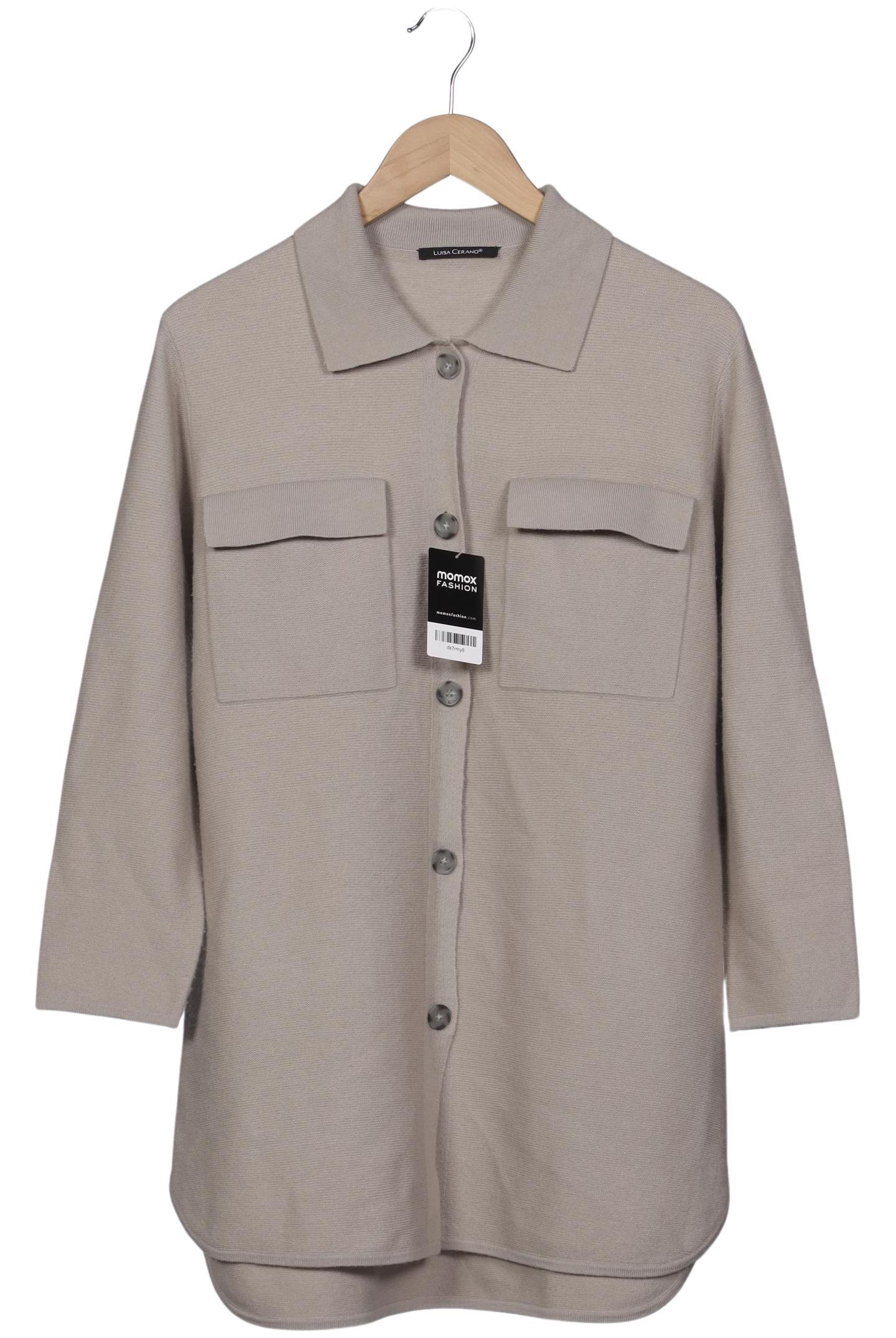 

Luisa Cerano Damen Strickjacke, beige, Gr. 40