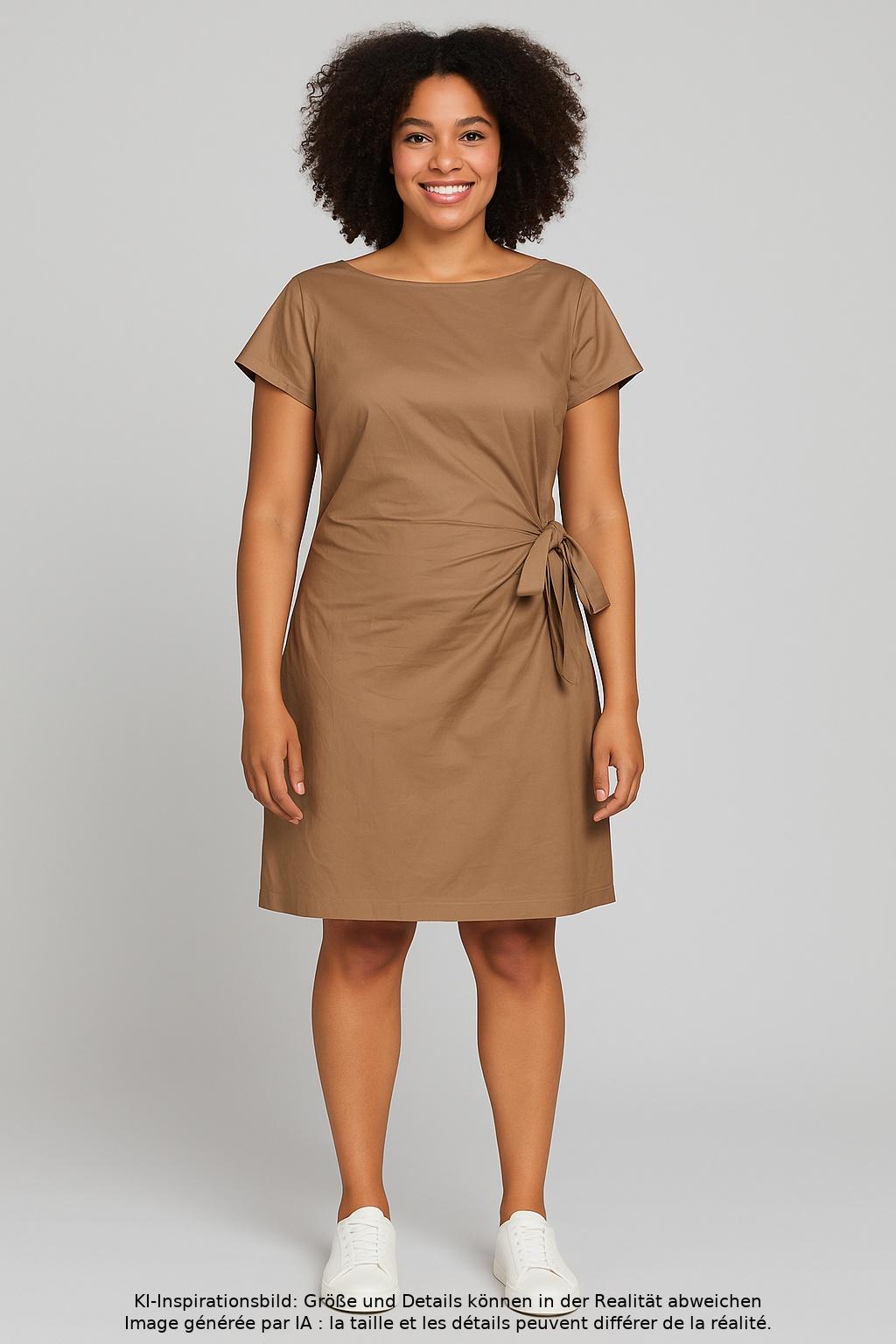 

Luisa Cerano Damen Kleid, beige, Gr. 40