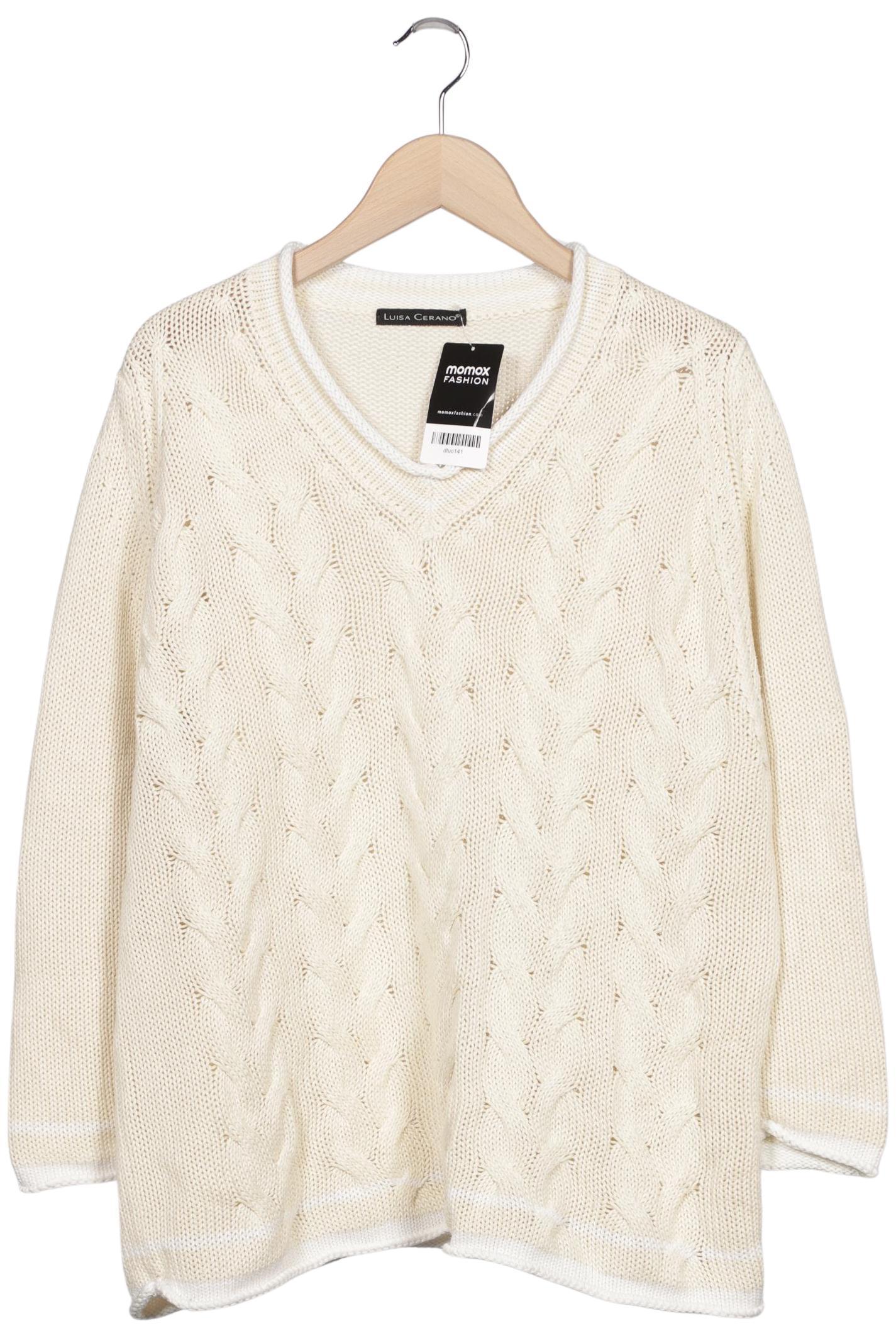 

Luisa Cerano Damen Pullover, cremeweiß, Gr. 44