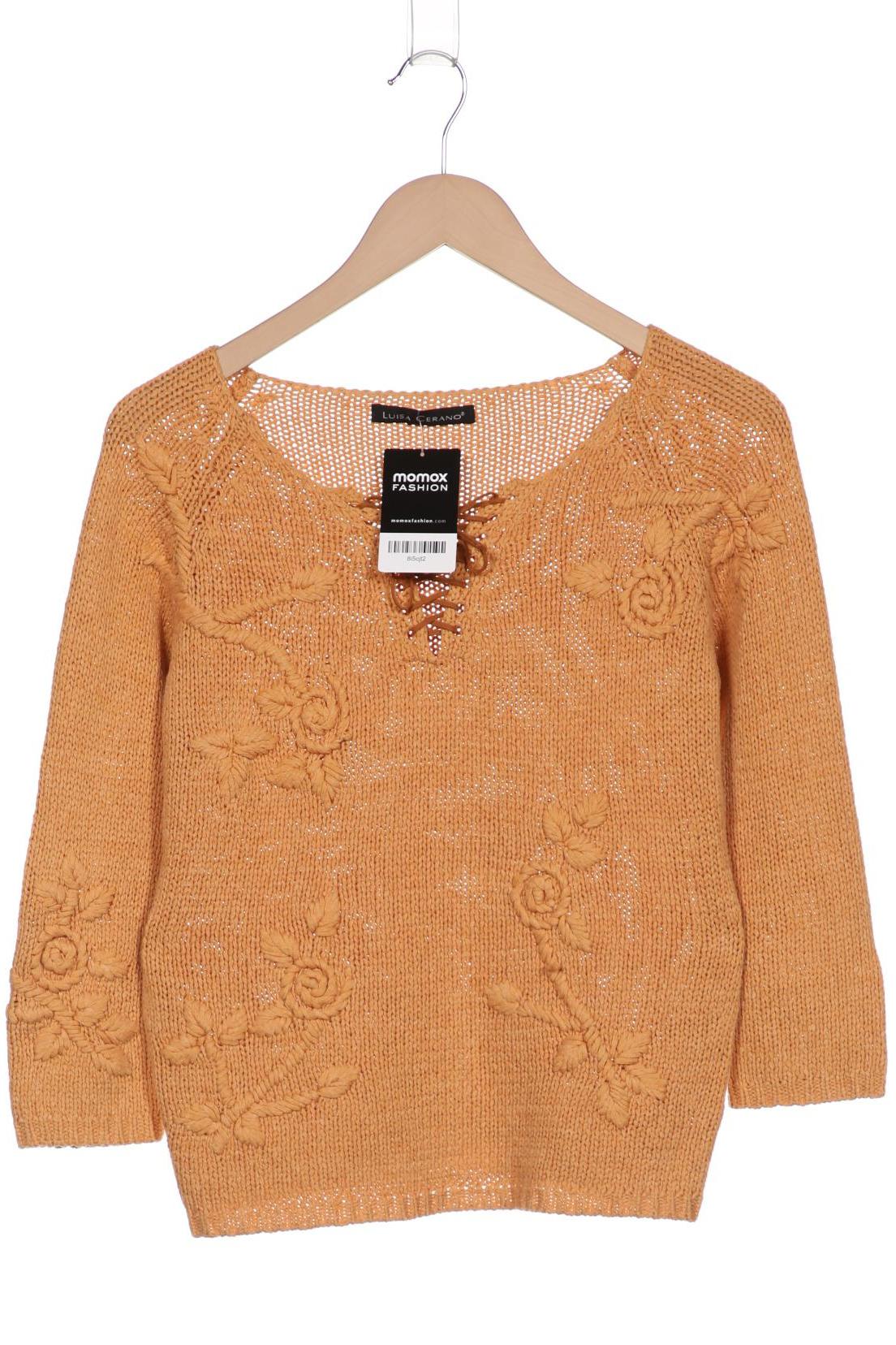 

Luisa Cerano Damen Pullover, orange, Gr. 38
