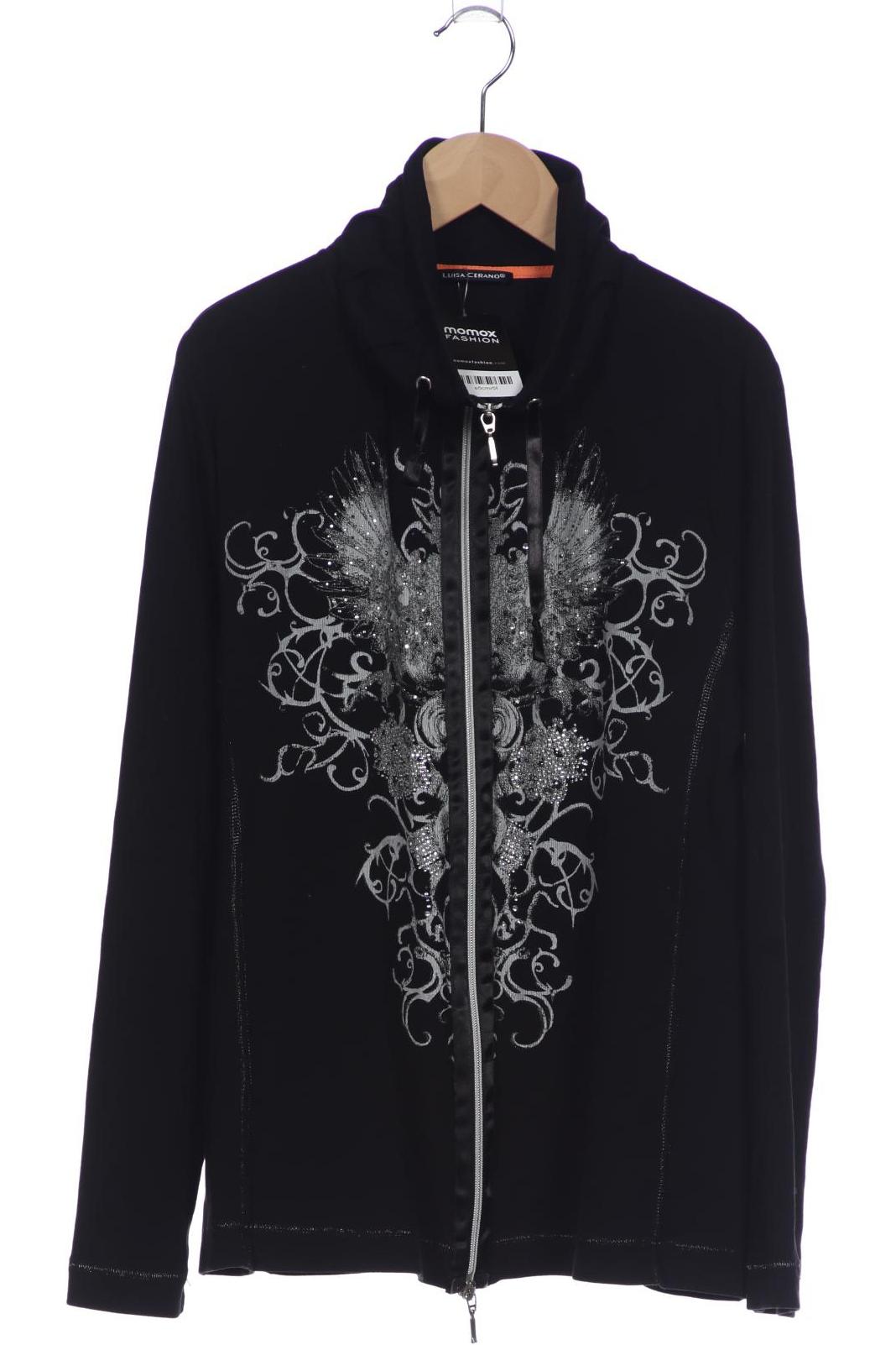 

Luisa Cerano Damen Sweatshirt, schwarz, Gr. 46