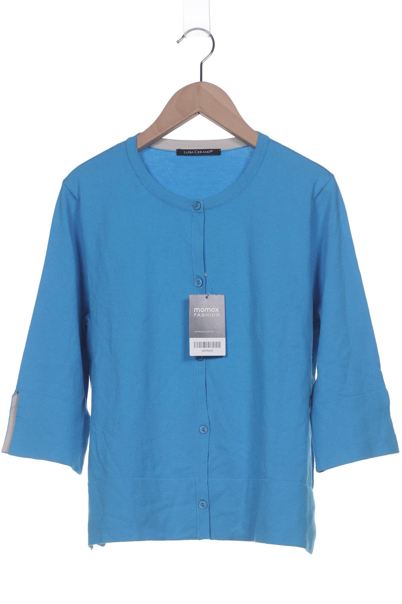 

Luisa Cerano Damen Strickjacke, blau, Gr. 40