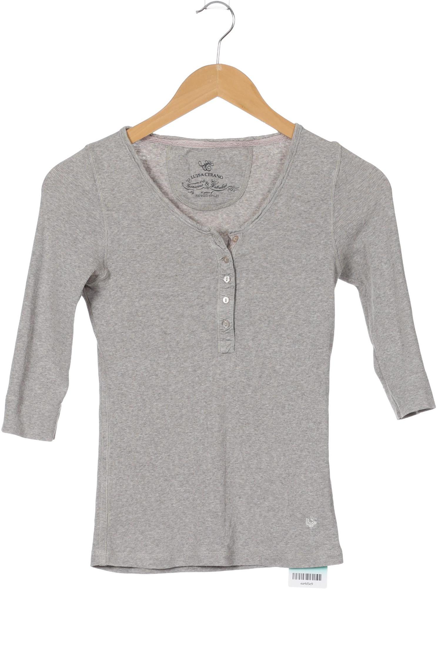 

Luisa Cerano Damen Langarmshirt, grau, Gr. 36