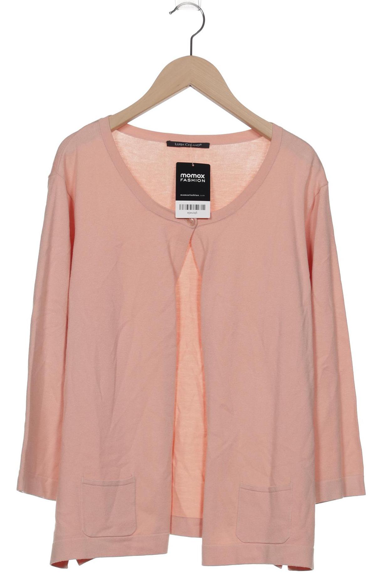 

Luisa Cerano Damen Strickjacke, orange, Gr. 44
