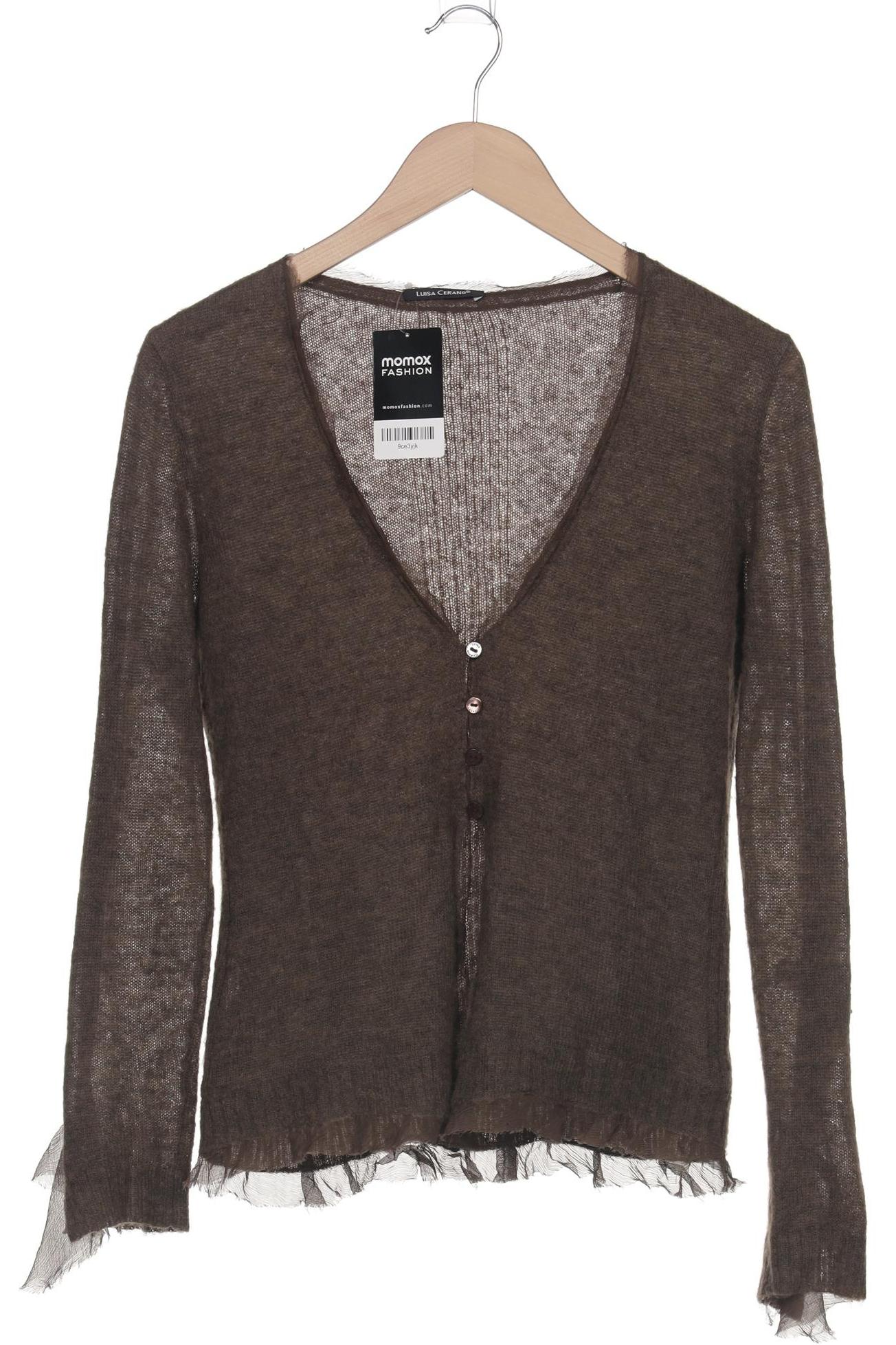 

Luisa Cerano Damen Strickjacke, braun, Gr. 38