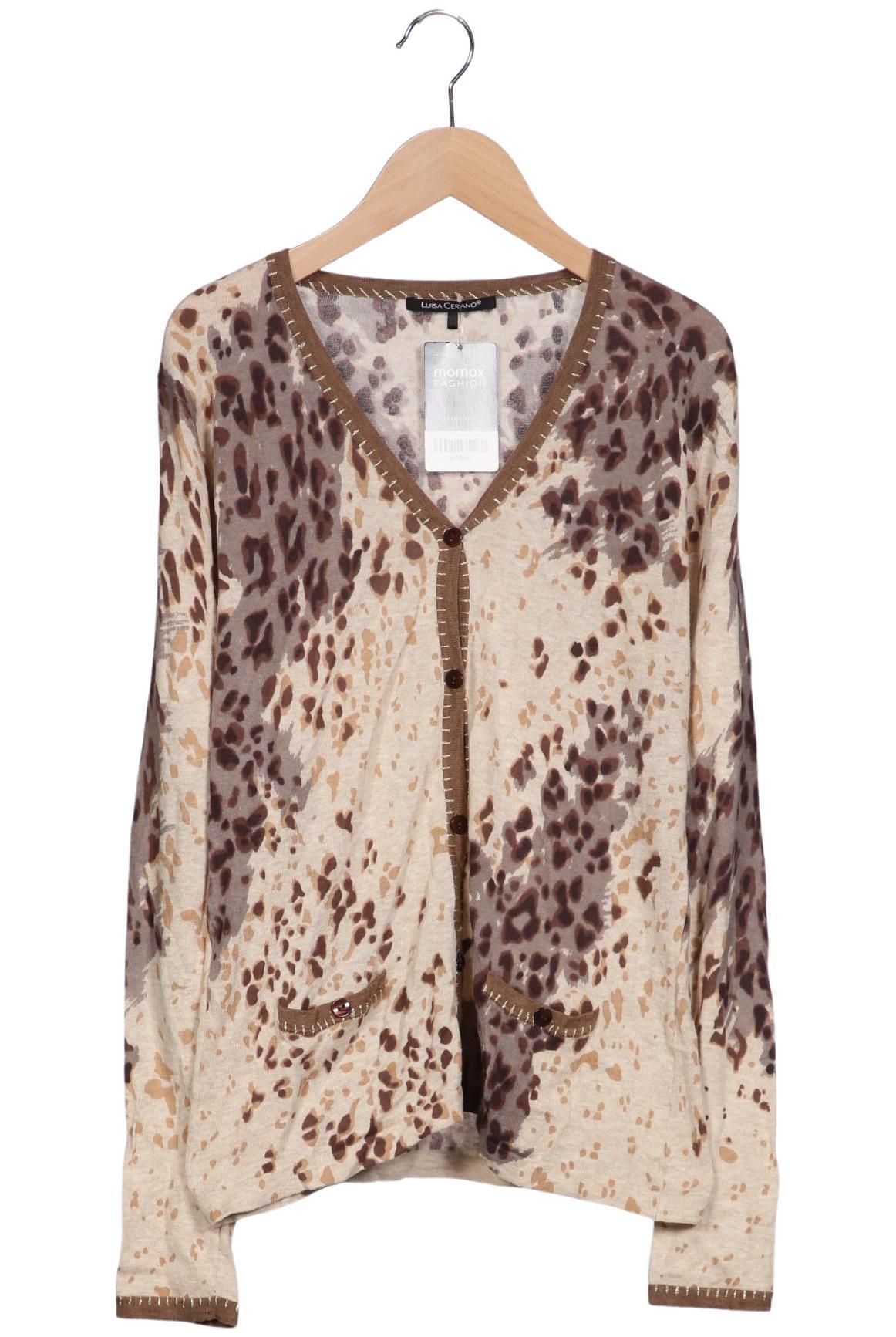 

Luisa Cerano Damen Strickjacke, beige, Gr. 38