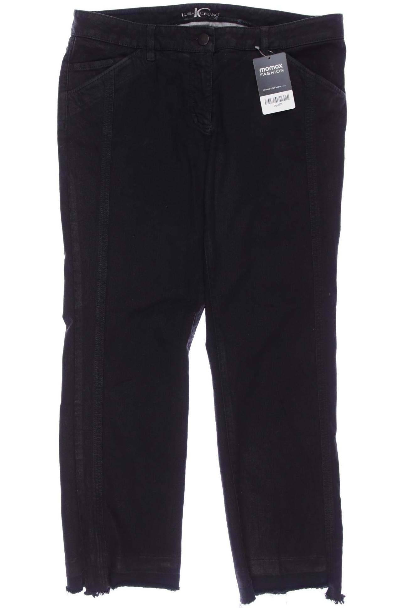 

Luisa Cerano Damen Jeans, schwarz, Gr. 40
