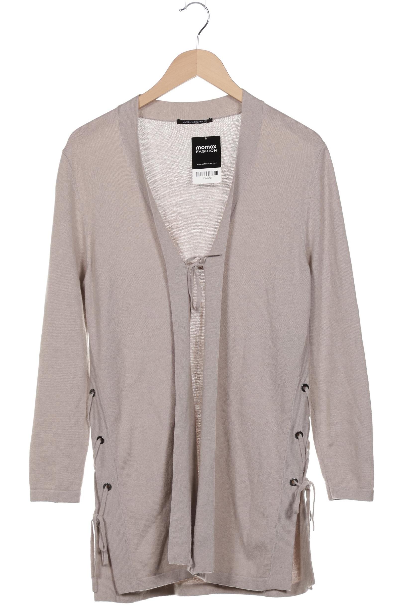 

Luisa Cerano Damen Strickjacke, beige, Gr. 40