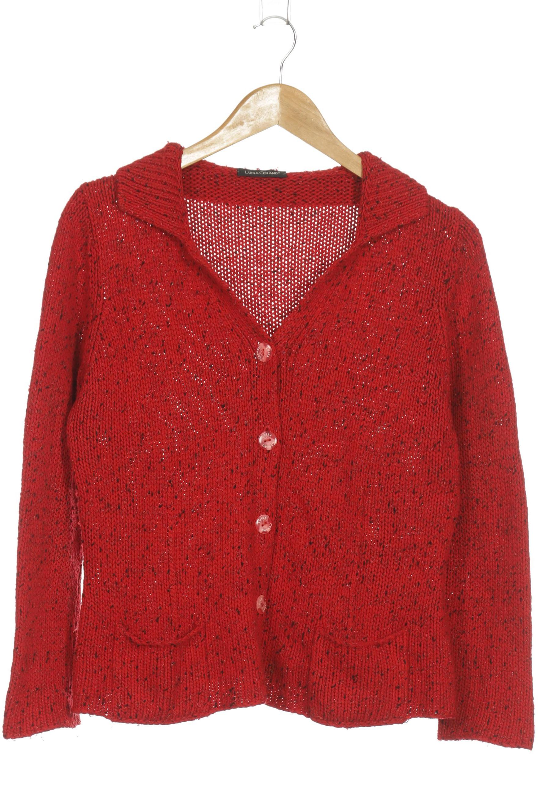 

Luisa Cerano Damen Strickjacke, rot, Gr. 40