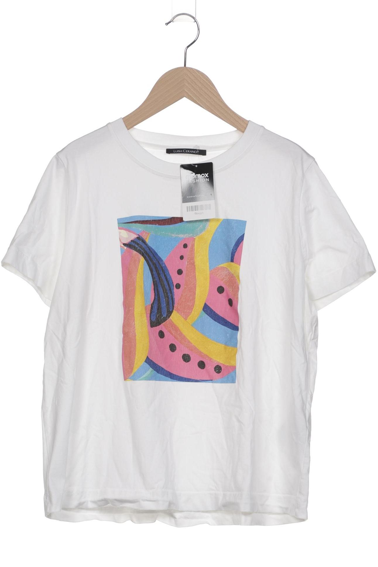

Luisa Cerano Damen T-Shirt, weiß, Gr. 44