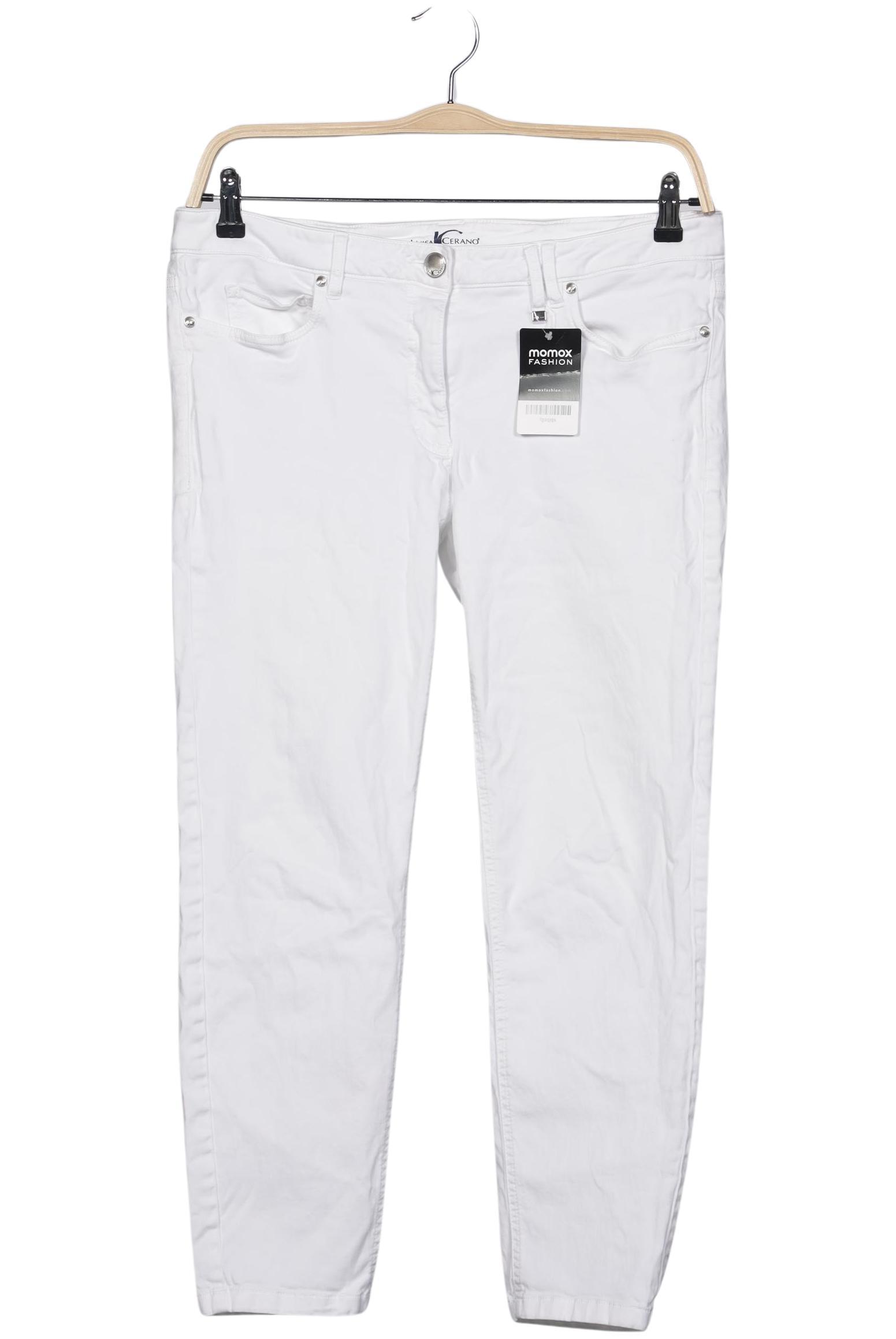 

Luisa Cerano Damen Jeans, weiß, Gr. 44