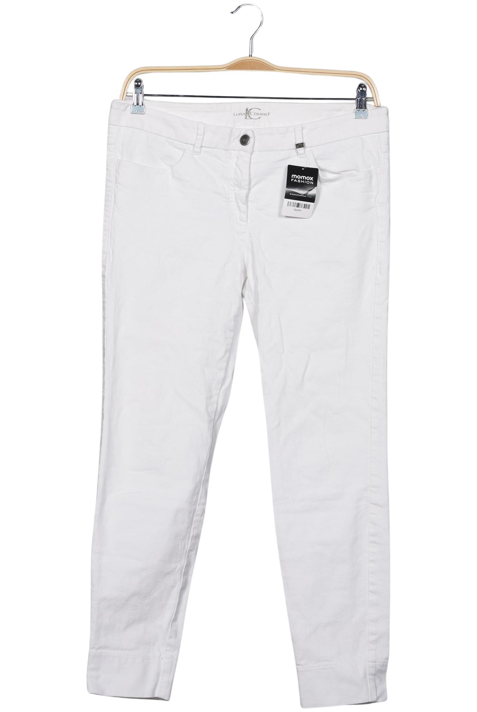 

Luisa Cerano Damen Jeans, weiß, Gr. 42