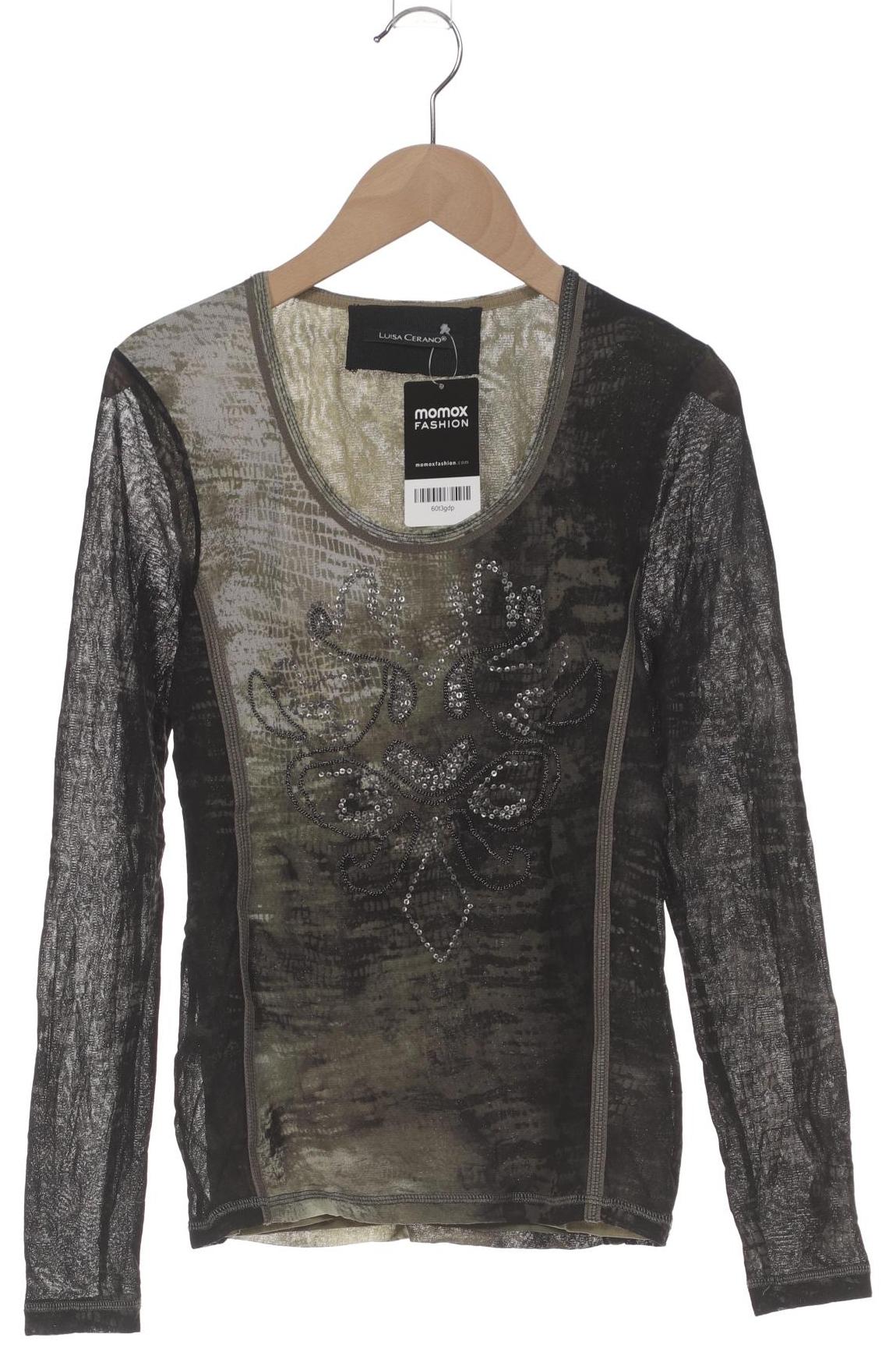

Luisa Cerano Damen Langarmshirt, grün, Gr. 38