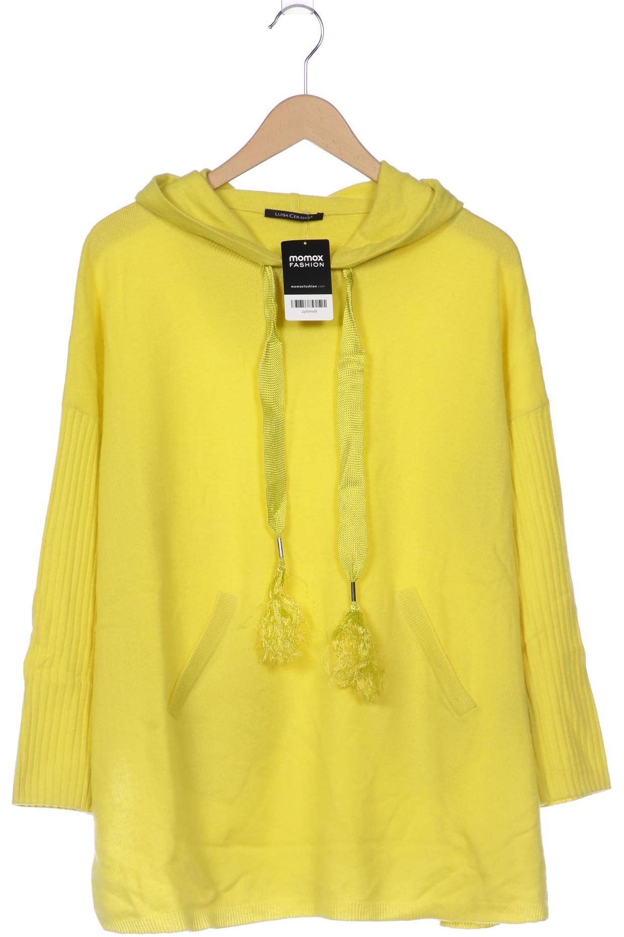 

Luisa Cerano Damen Kapuzenpullover, gelb, Gr. 42