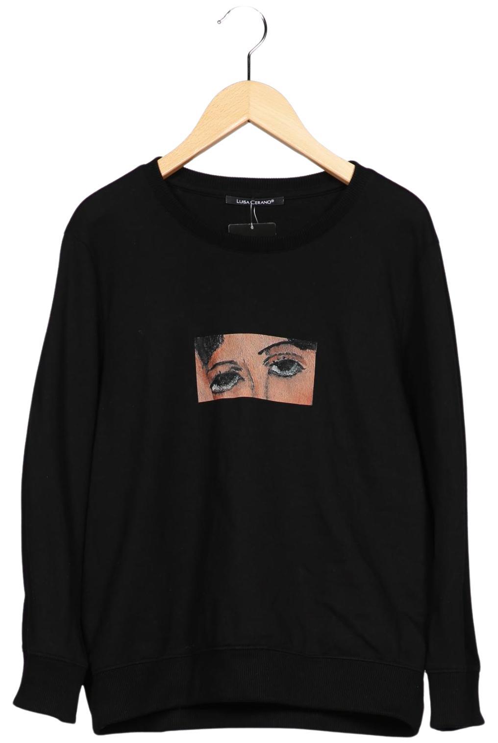 

Luisa Cerano Damen Sweatshirt, schwarz, Gr. 38