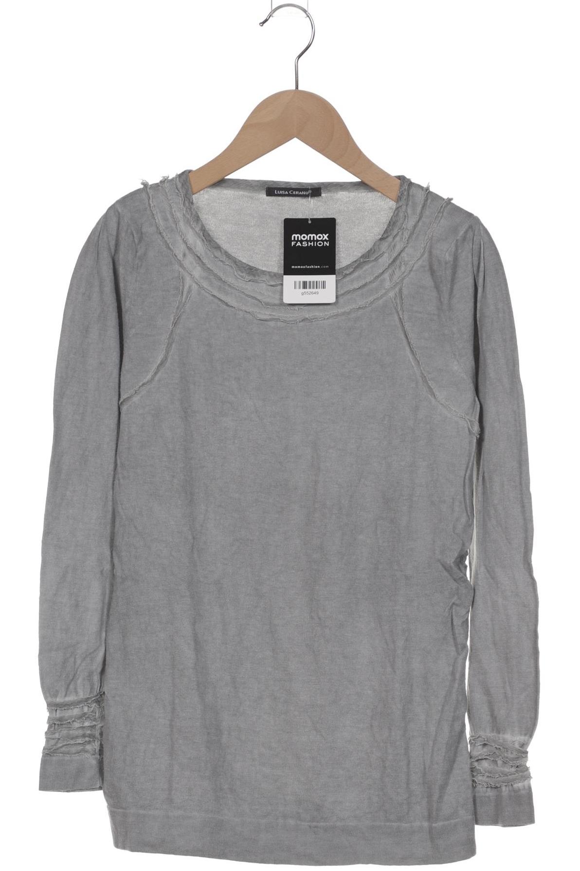 

Luisa Cerano Damen Langarmshirt, grau, Gr. 38