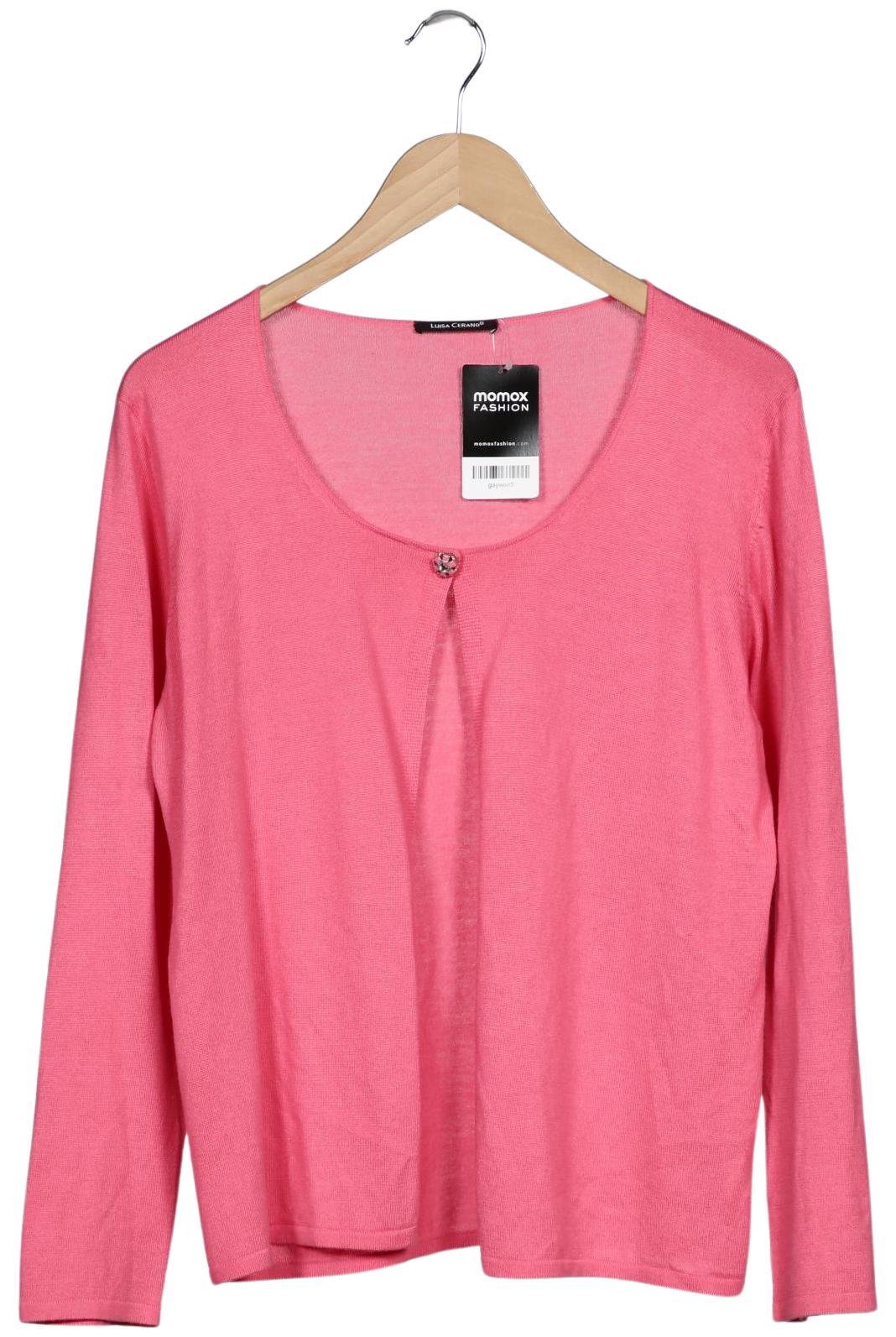 

Luisa Cerano Damen Strickjacke, pink, Gr. 44