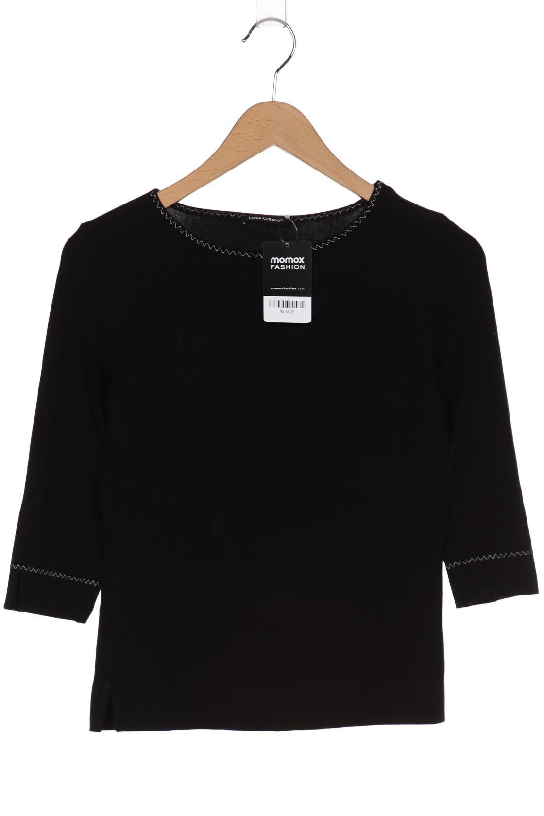 

Luisa Cerano Damen Langarmshirt, schwarz, Gr. 38