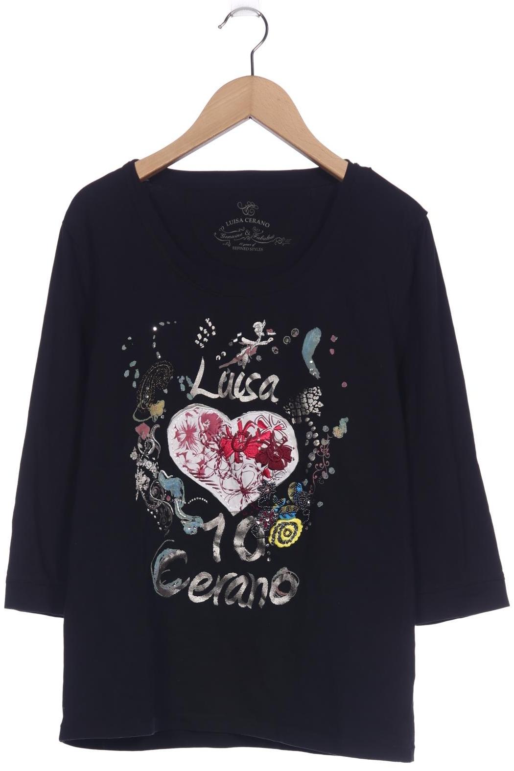 

Luisa Cerano Damen Langarmshirt, schwarz, Gr. 40