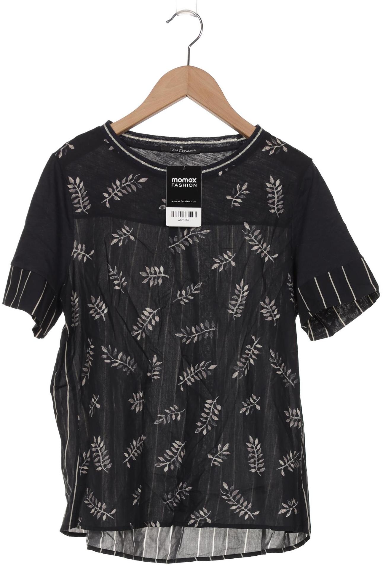 

Luisa Cerano Damen T-Shirt, schwarz, Gr. 36