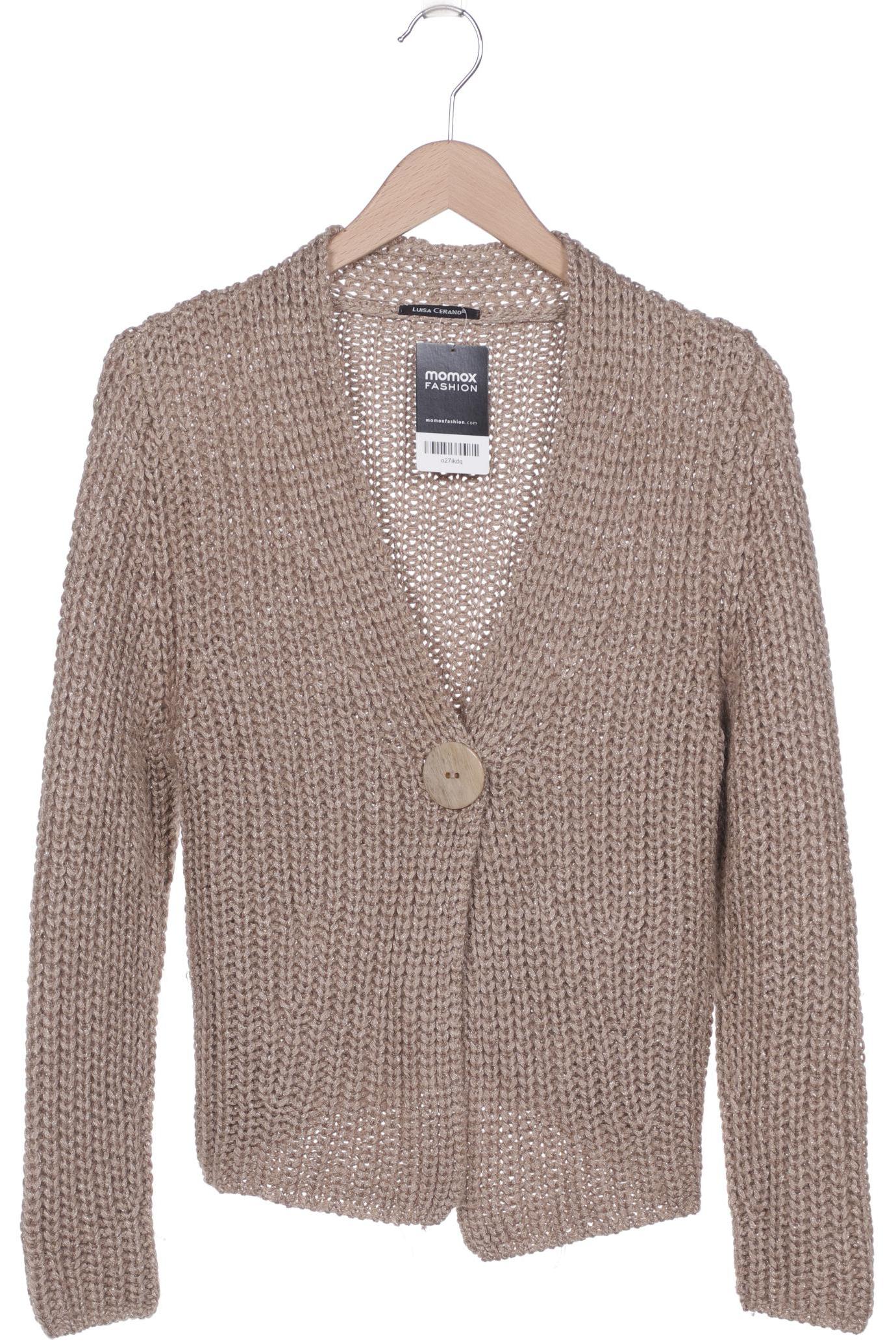 

Luisa Cerano Damen Strickjacke, beige, Gr. 44