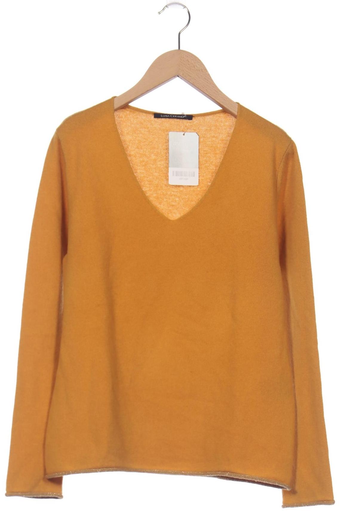 

Luisa Cerano Damen Pullover, gelb, Gr. 36