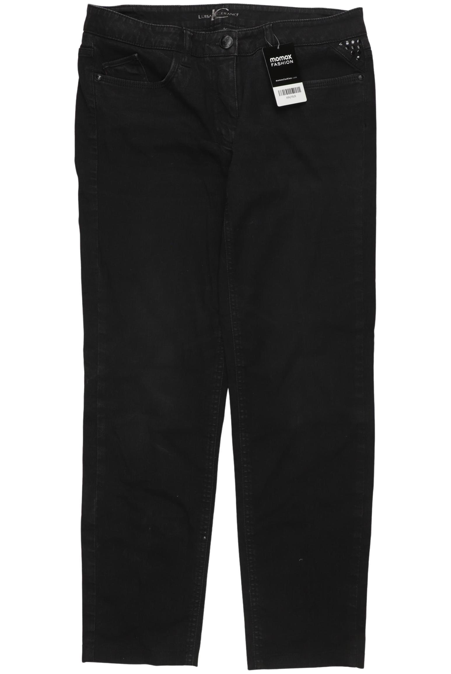 

Luisa Cerano Damen Jeans, schwarz, Gr. 40