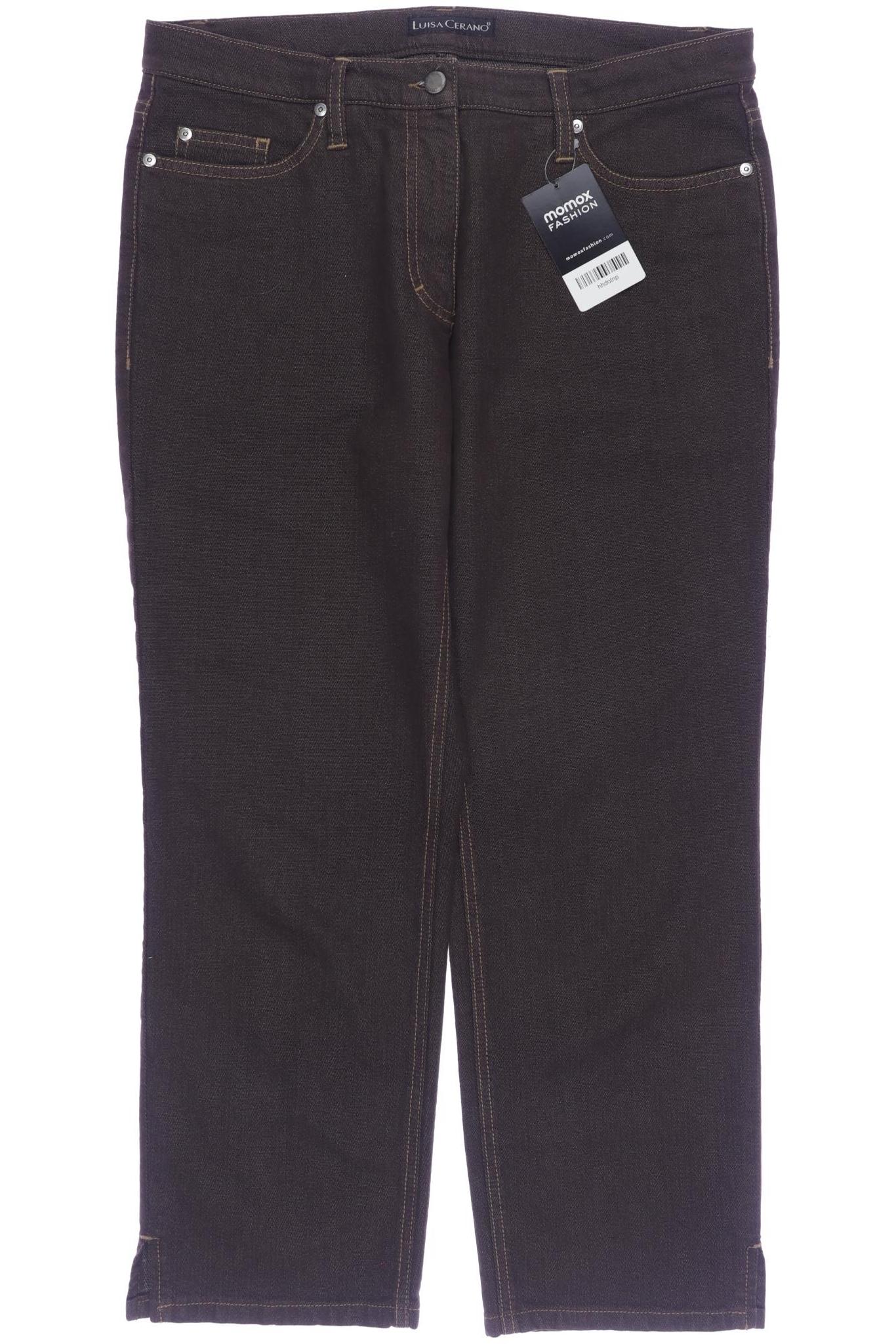 

Luisa Cerano Damen Jeans, braun, Gr. 40