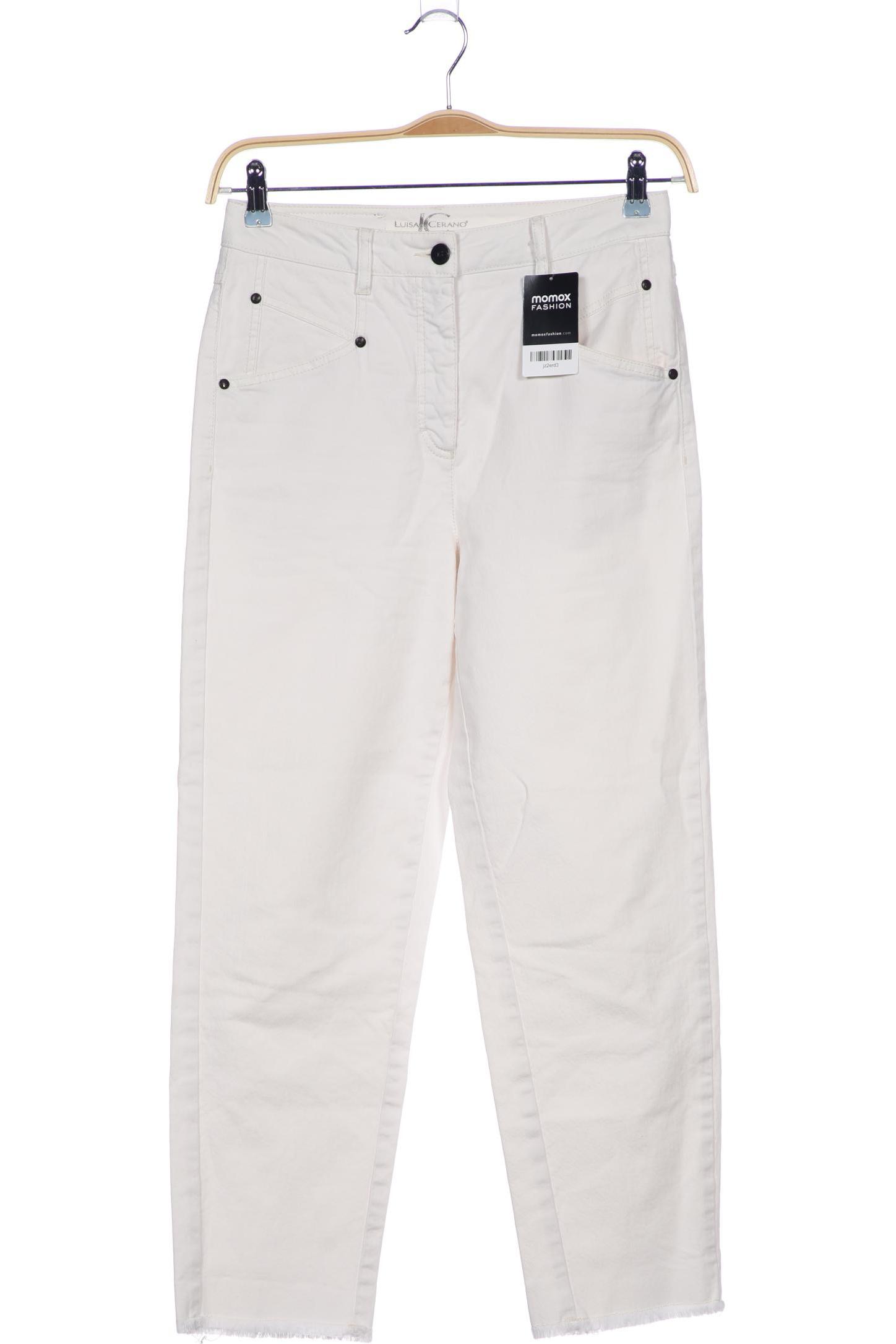 

Luisa Cerano Damen Jeans, weiß, Gr. 36