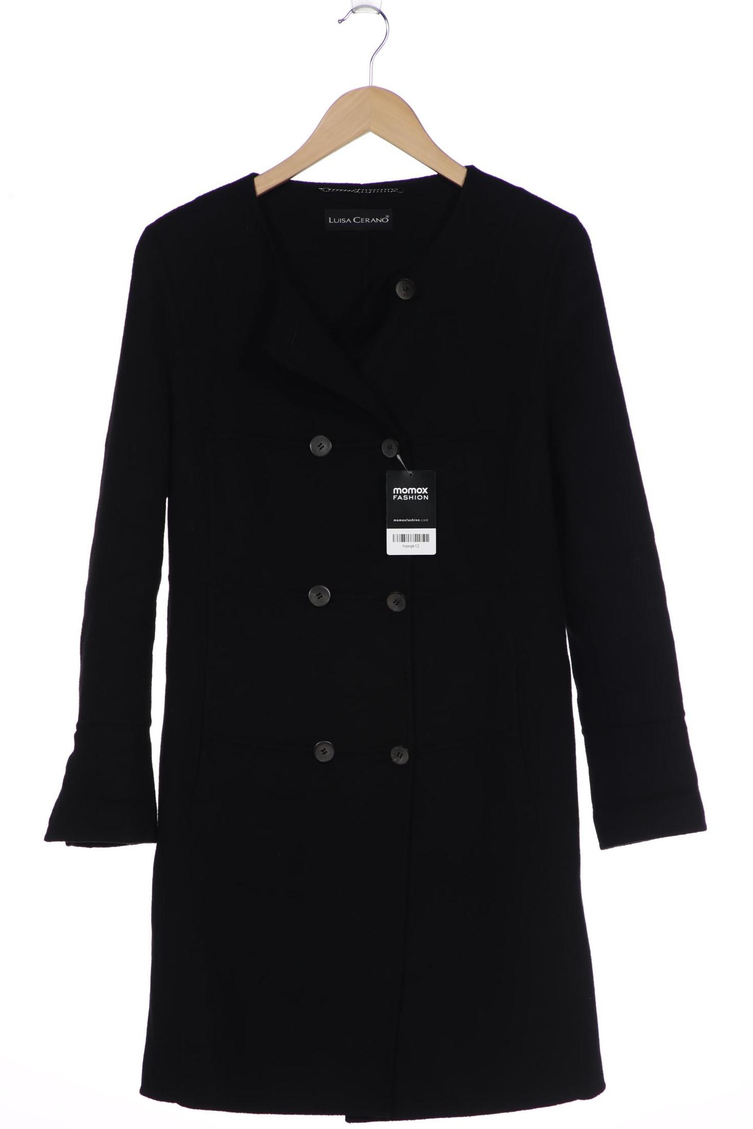 

Luisa Cerano Damen Mantel, schwarz