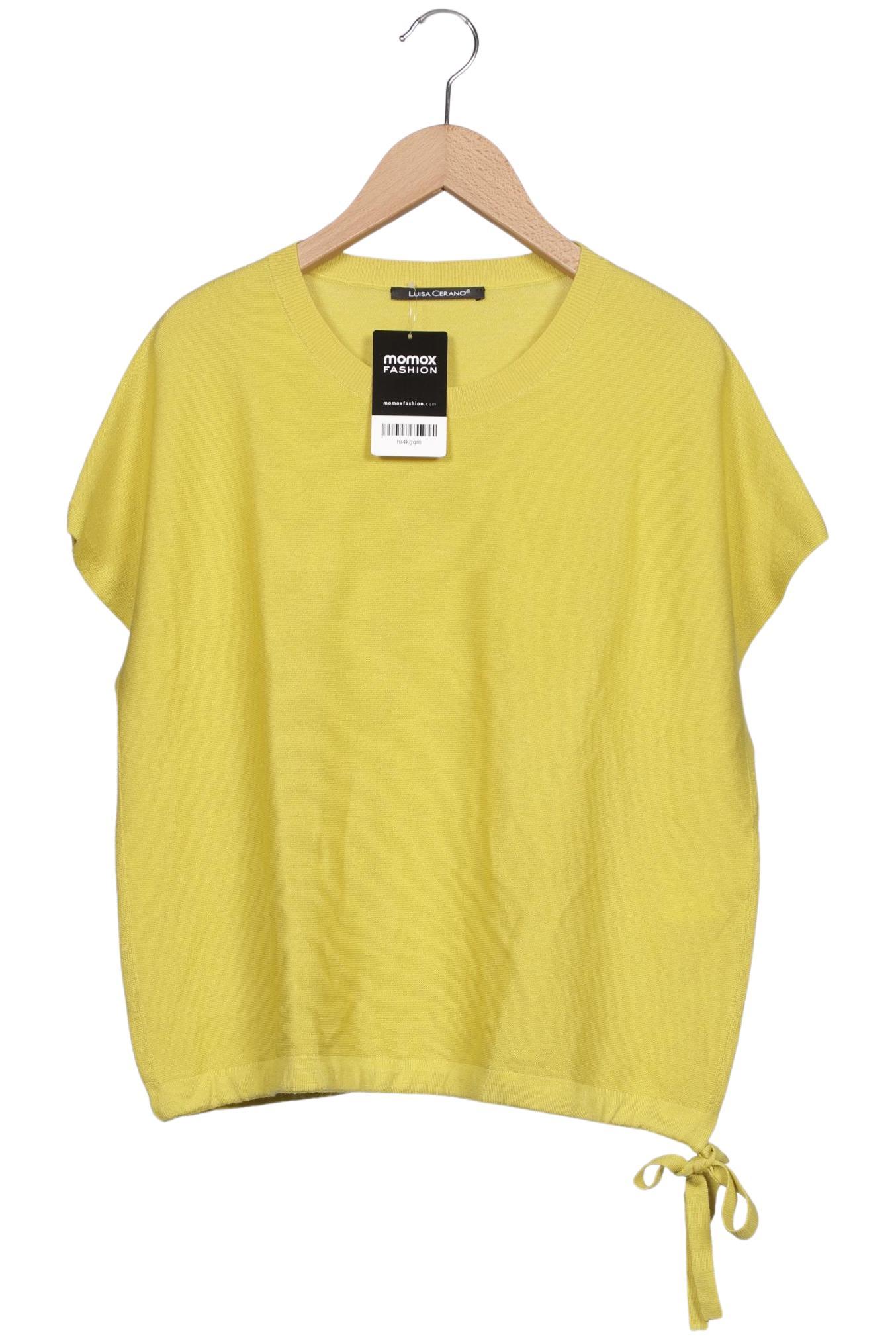 

Luisa Cerano Damen Pullover, gelb, Gr. 38