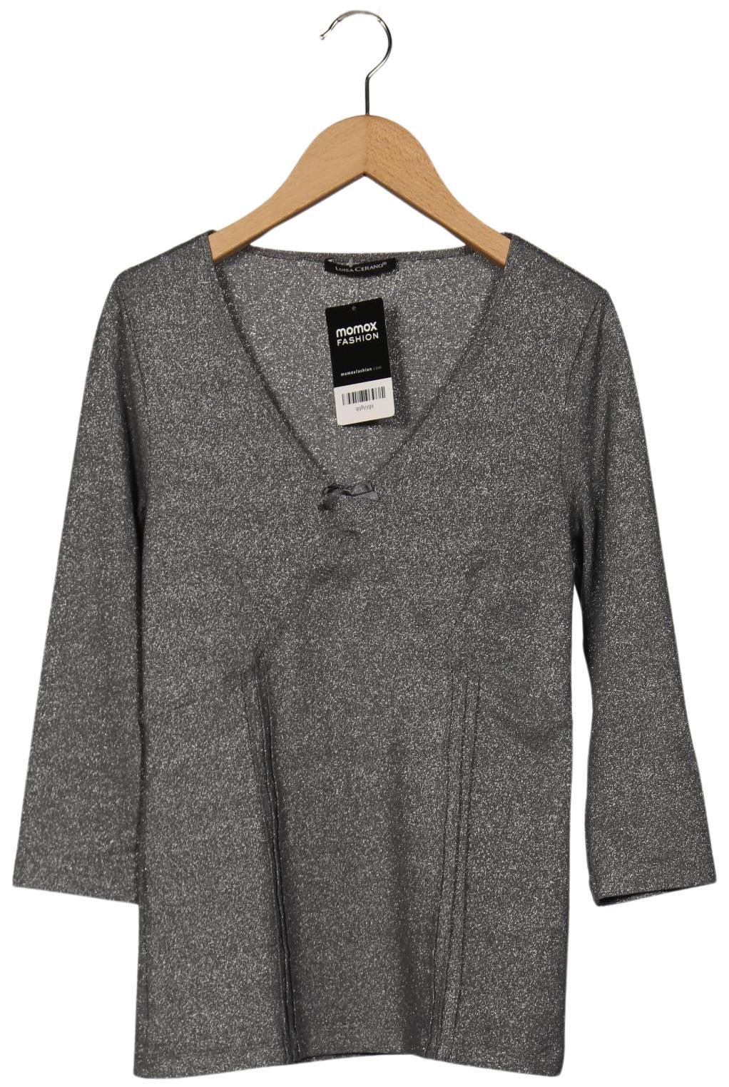 

Luisa Cerano Damen Langarmshirt, silber, Gr. 40