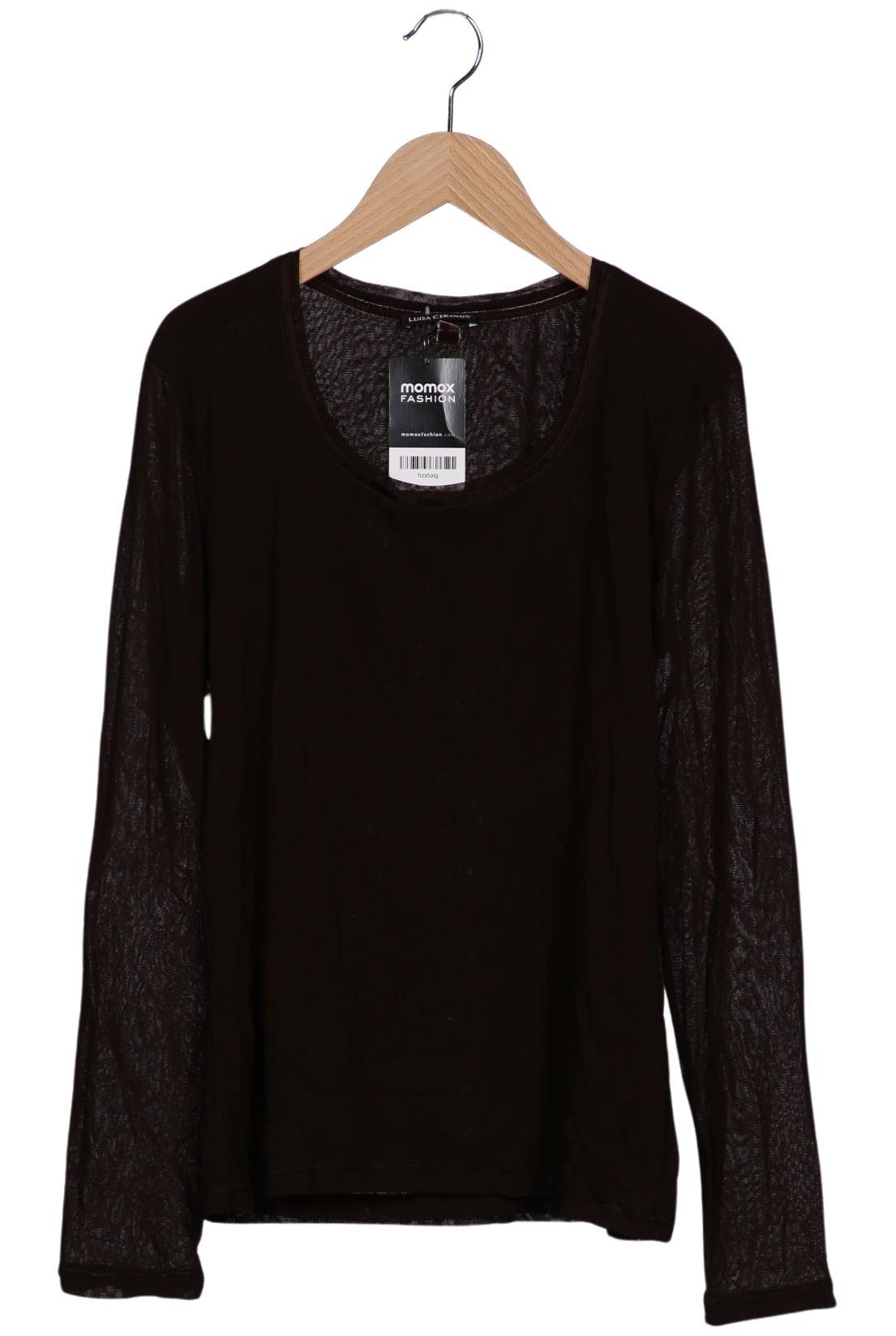 

Luisa Cerano Damen Langarmshirt, braun, Gr. 42