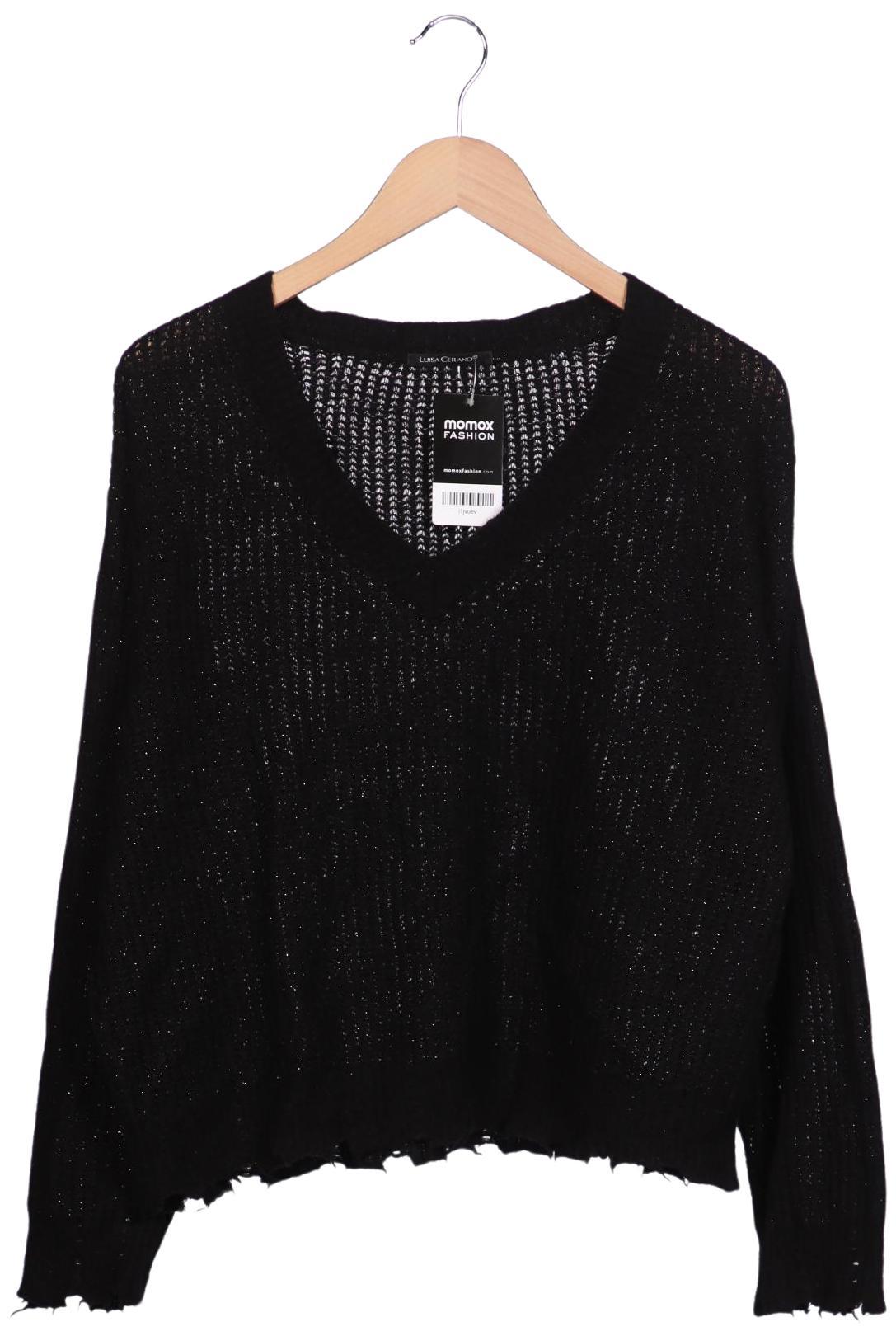 

Luisa Cerano Damen Pullover, schwarz, Gr. 38