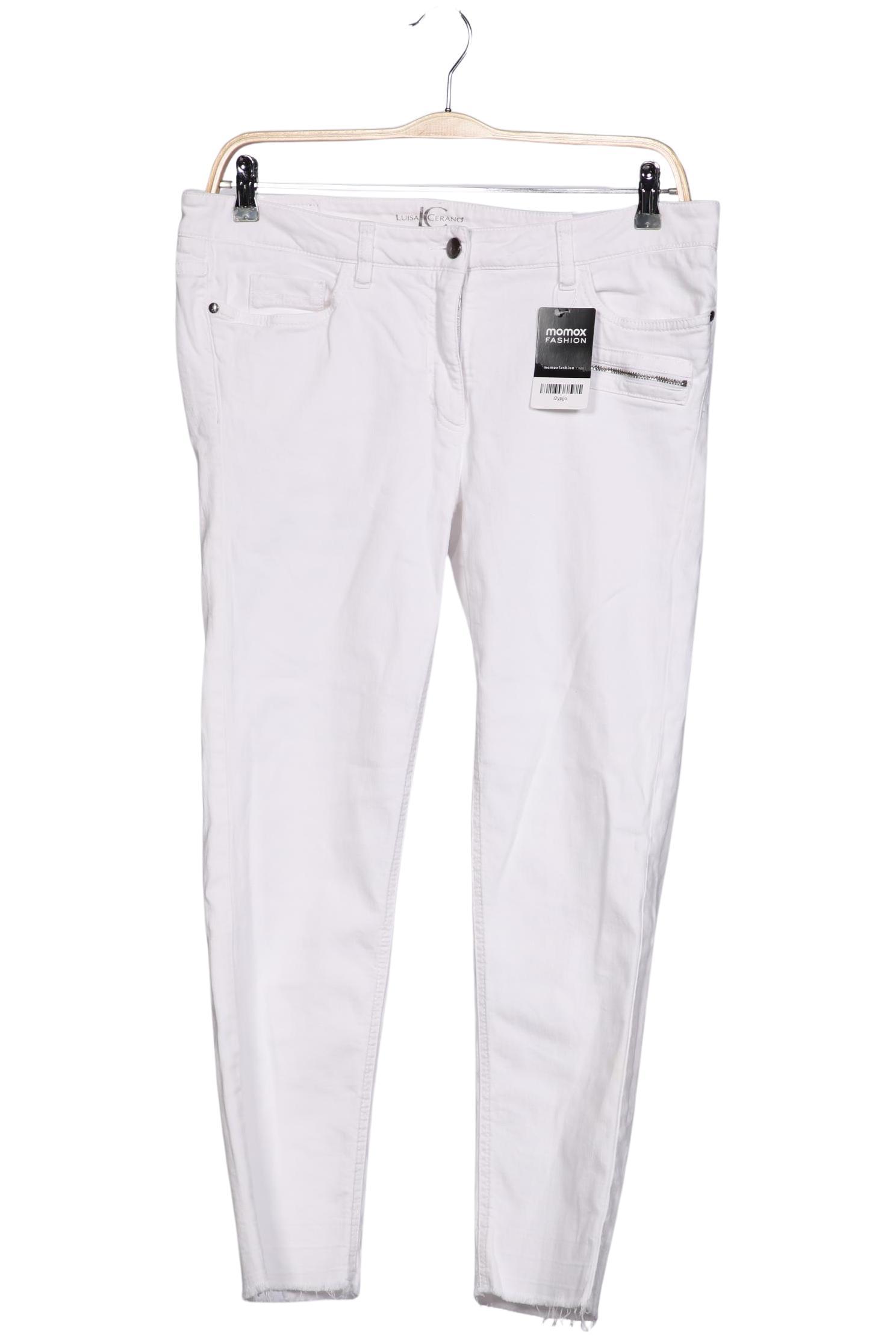 

Luisa Cerano Damen Jeans, weiß, Gr. 44
