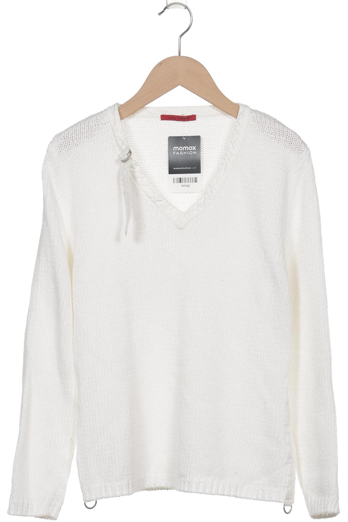 

Luisa Cerano Damen Pullover, weiß, Gr. 40