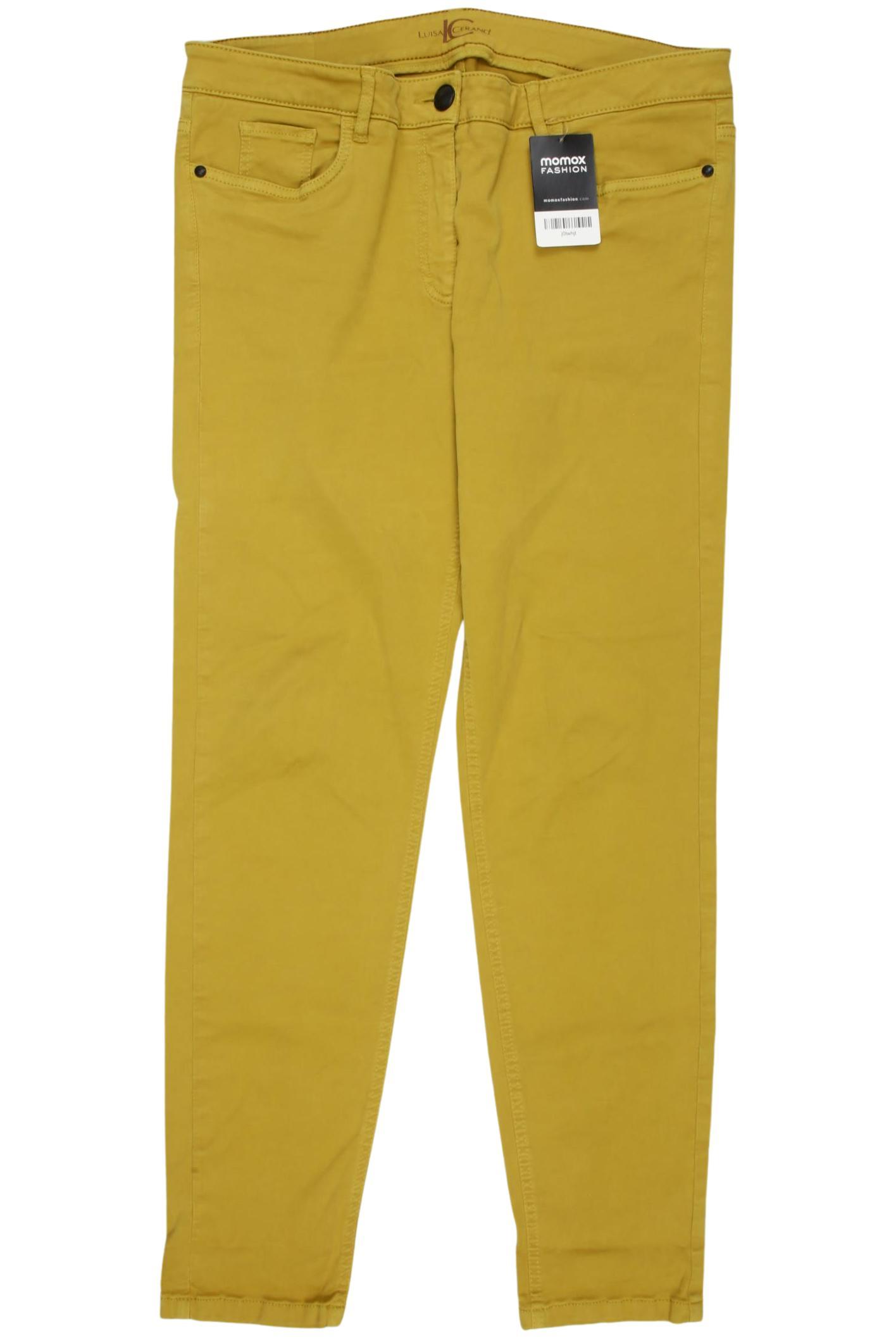 

Luisa Cerano Damen Stoffhose, gelb, Gr. 44