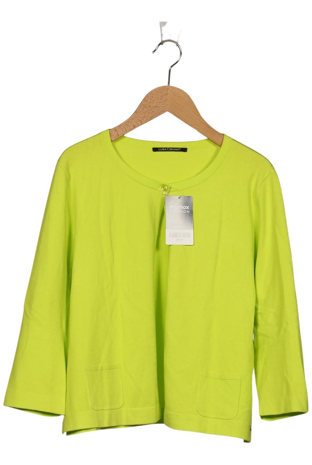 

Luisa Cerano Damen Strickjacke, neon, Gr. 40