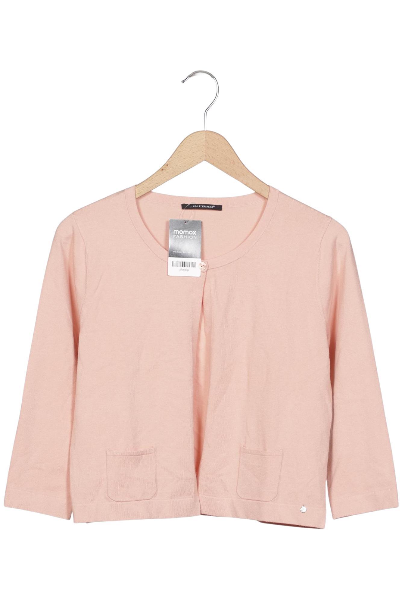 

Luisa Cerano Damen Strickjacke, pink, Gr. 38