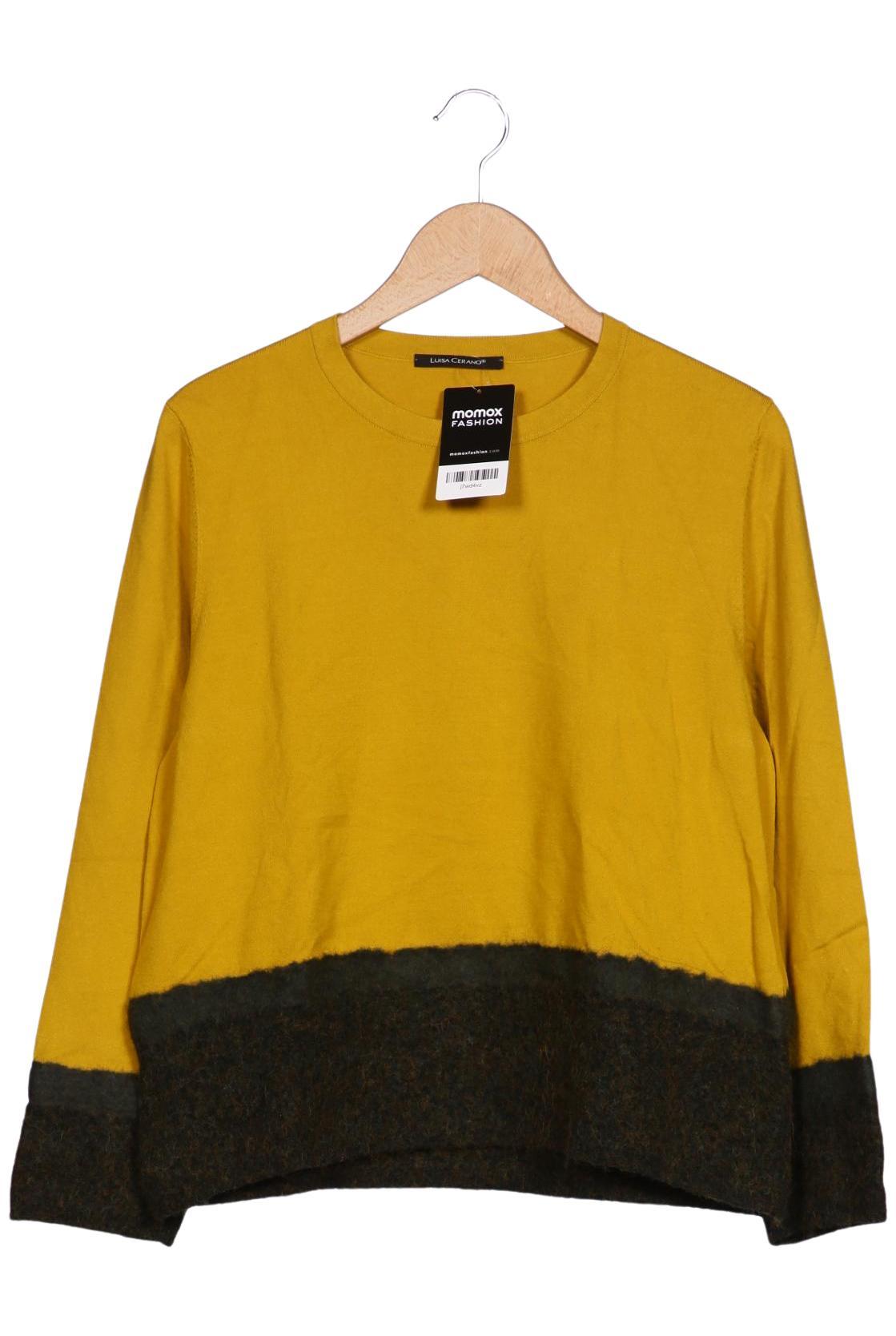 

Luisa Cerano Damen Pullover, gelb, Gr. 42