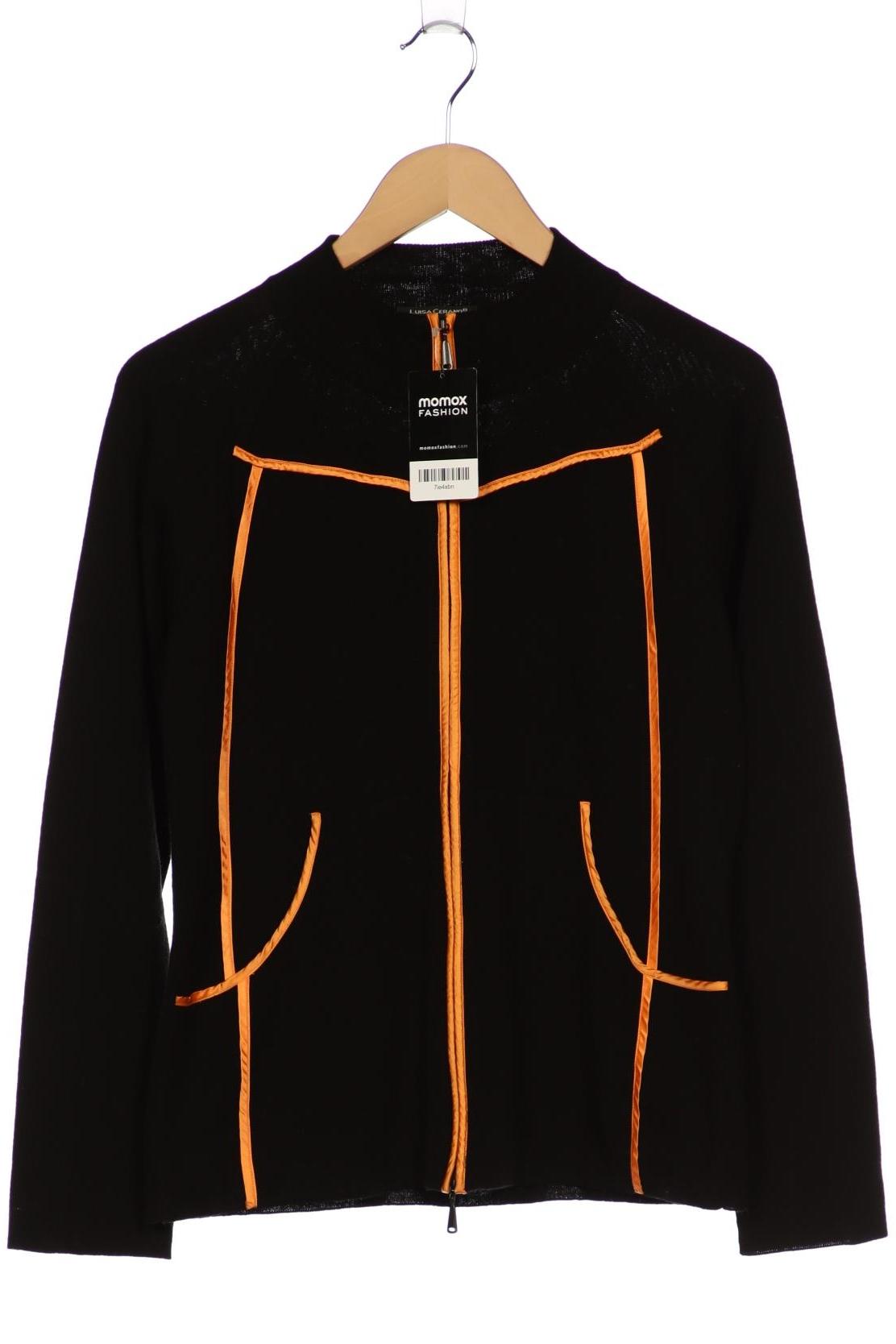 

Luisa Cerano Damen Strickjacke, schwarz, Gr. 42