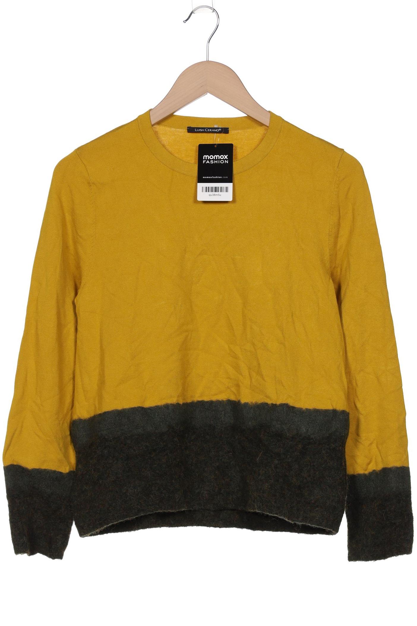 

Luisa Cerano Damen Pullover, gelb, Gr. 36