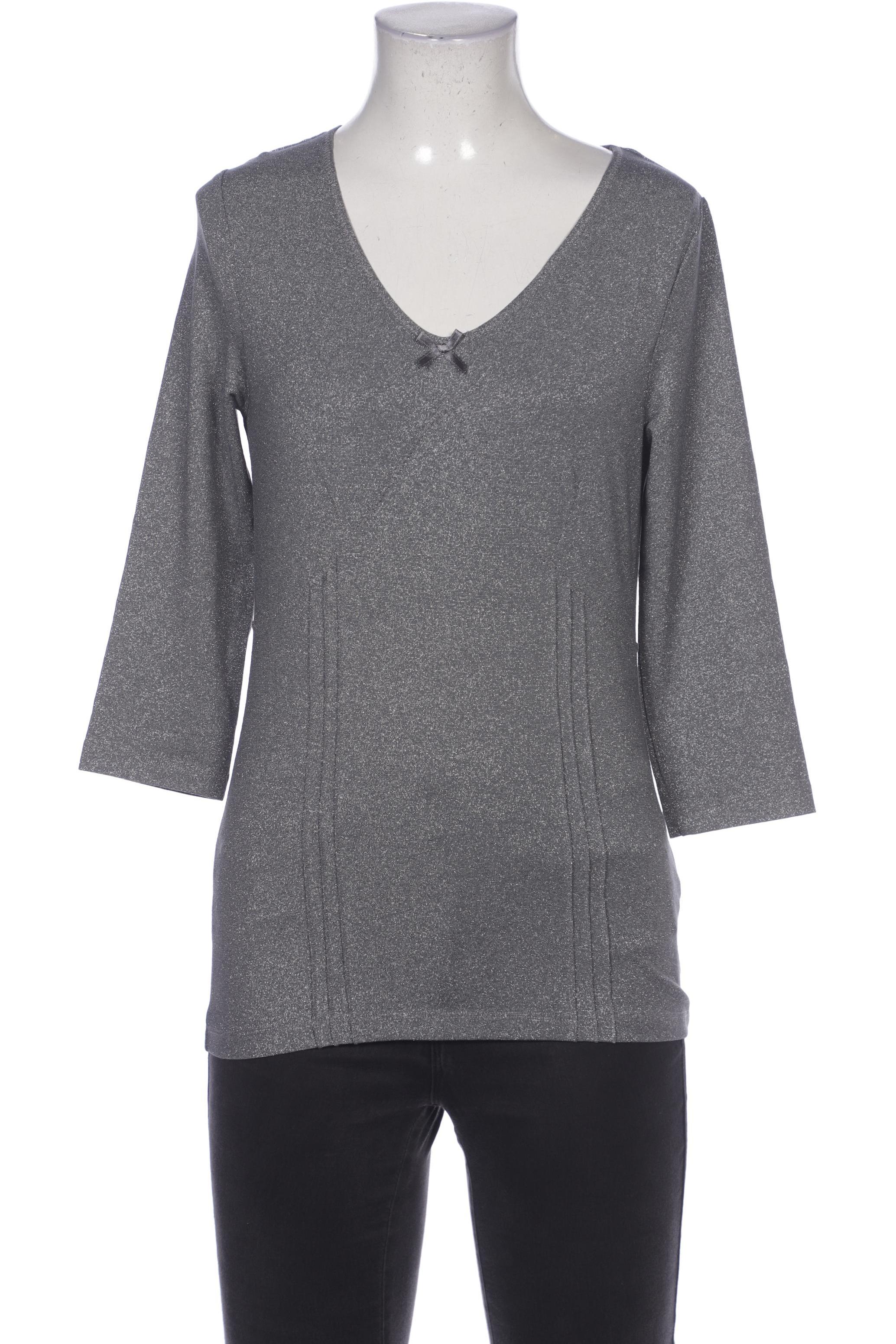 

Luisa Cerano Damen Langarmshirt, silber, Gr. 40