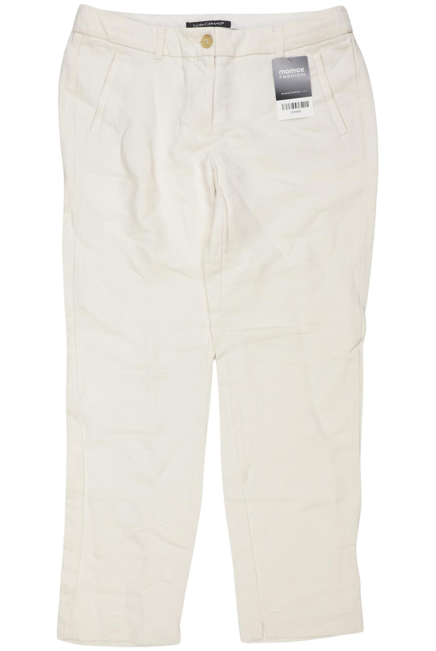 

Luisa Cerano Damen Stoffhose, cremeweiß, Gr. 36