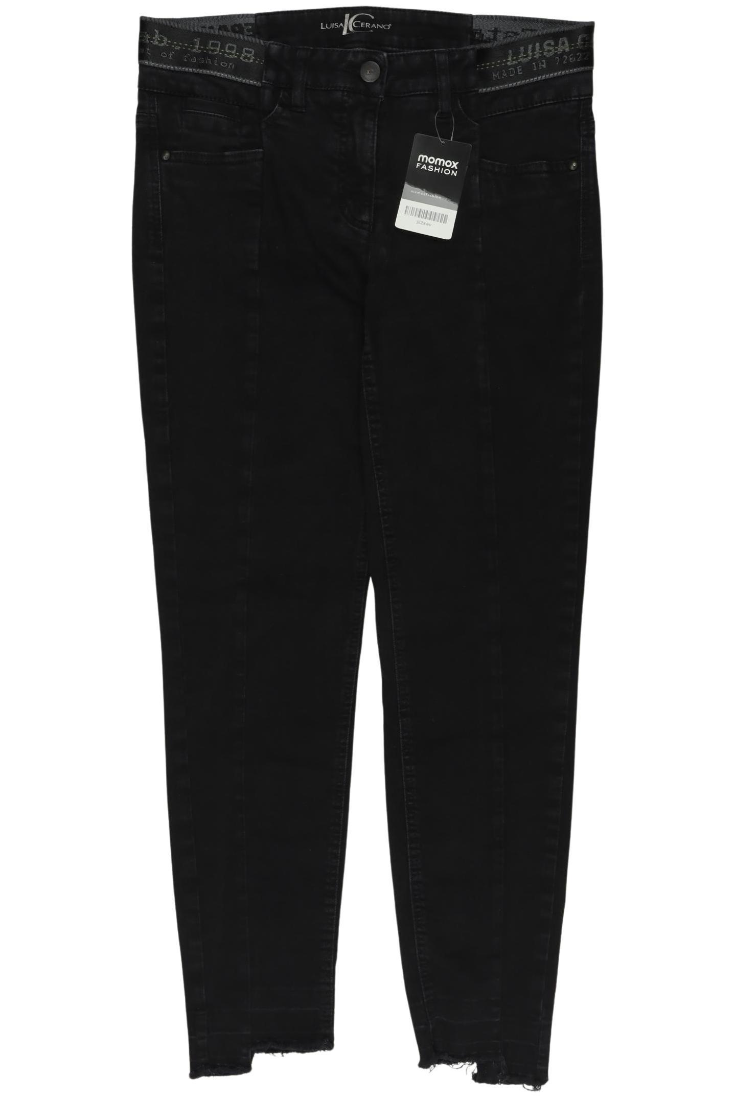 

Luisa Cerano Damen Jeans, schwarz, Gr. 36