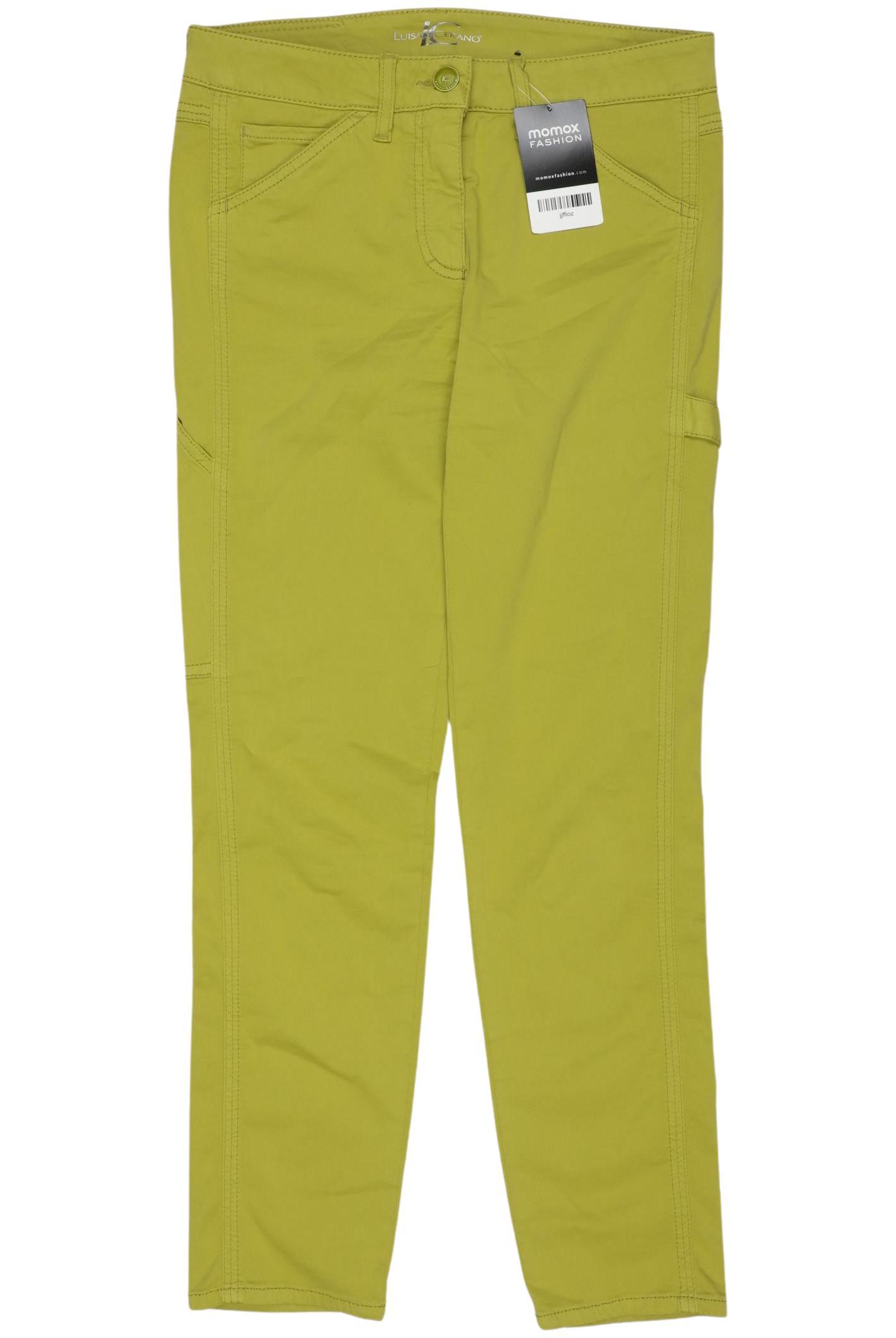 

Luisa Cerano Damen Stoffhose, grün, Gr. 34