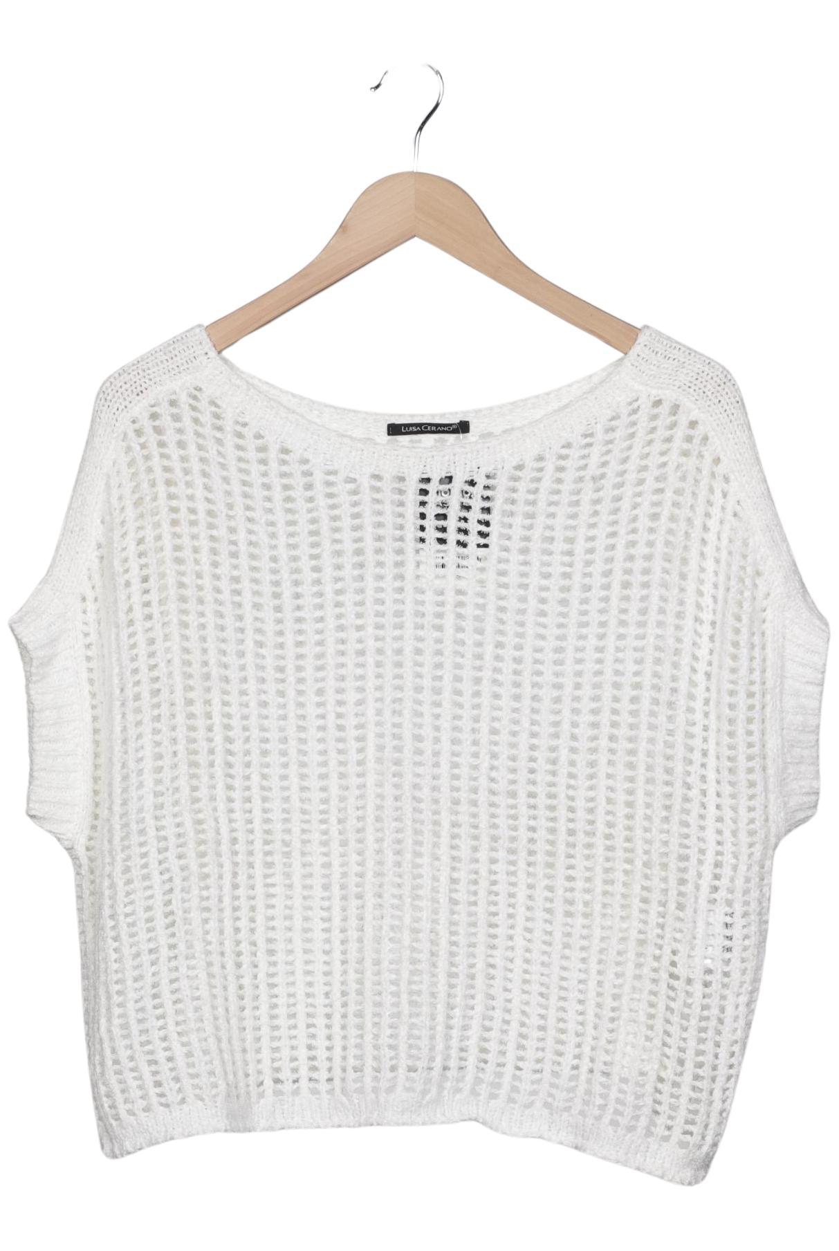 

Luisa Cerano Damen Pullover, weiß, Gr. 36