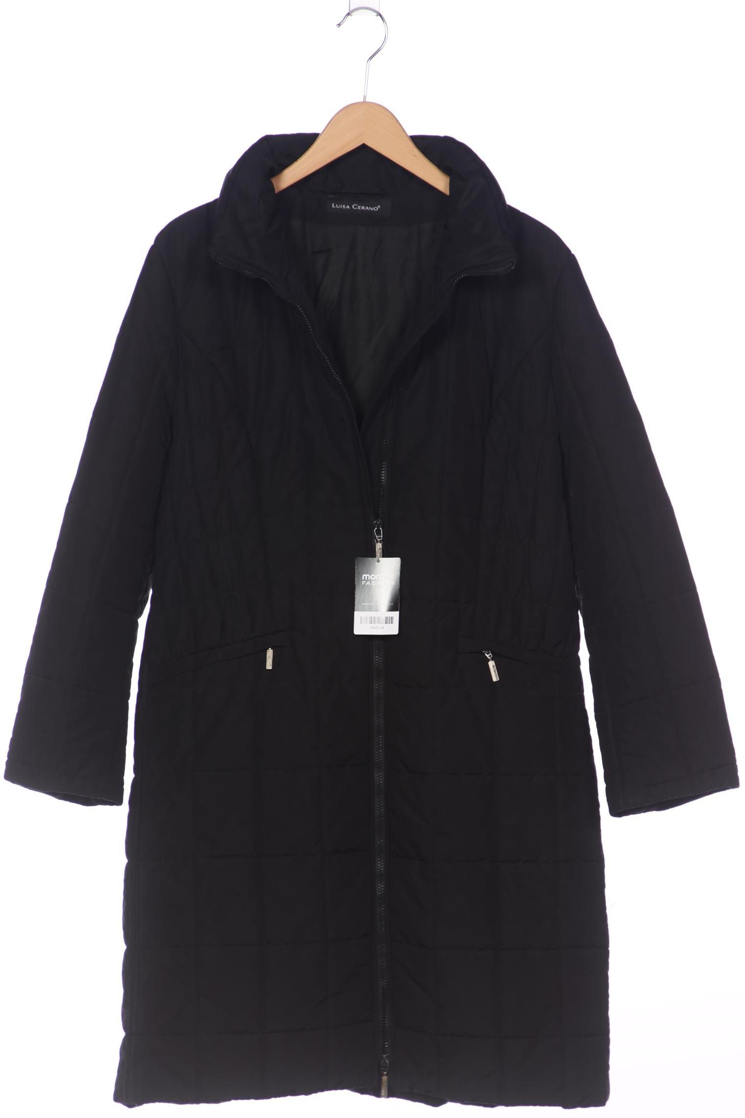 

Luisa Cerano Damen Mantel, schwarz, Gr. 44