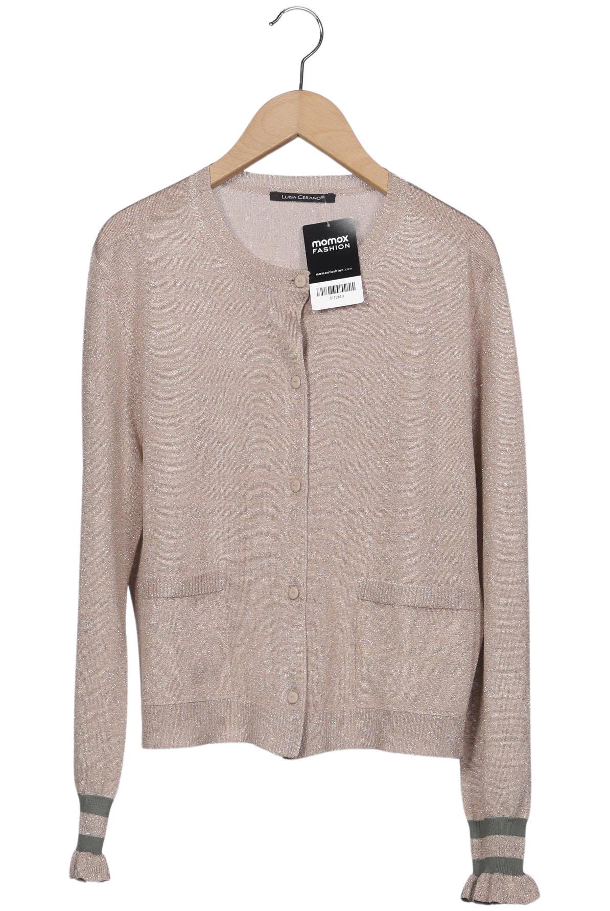 

Luisa Cerano Damen Strickjacke, braun, Gr. 38