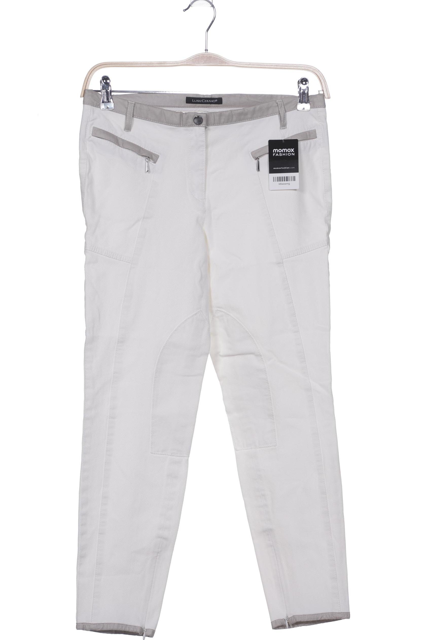 

Luisa Cerano Damen Stoffhose, weiß, Gr. 40